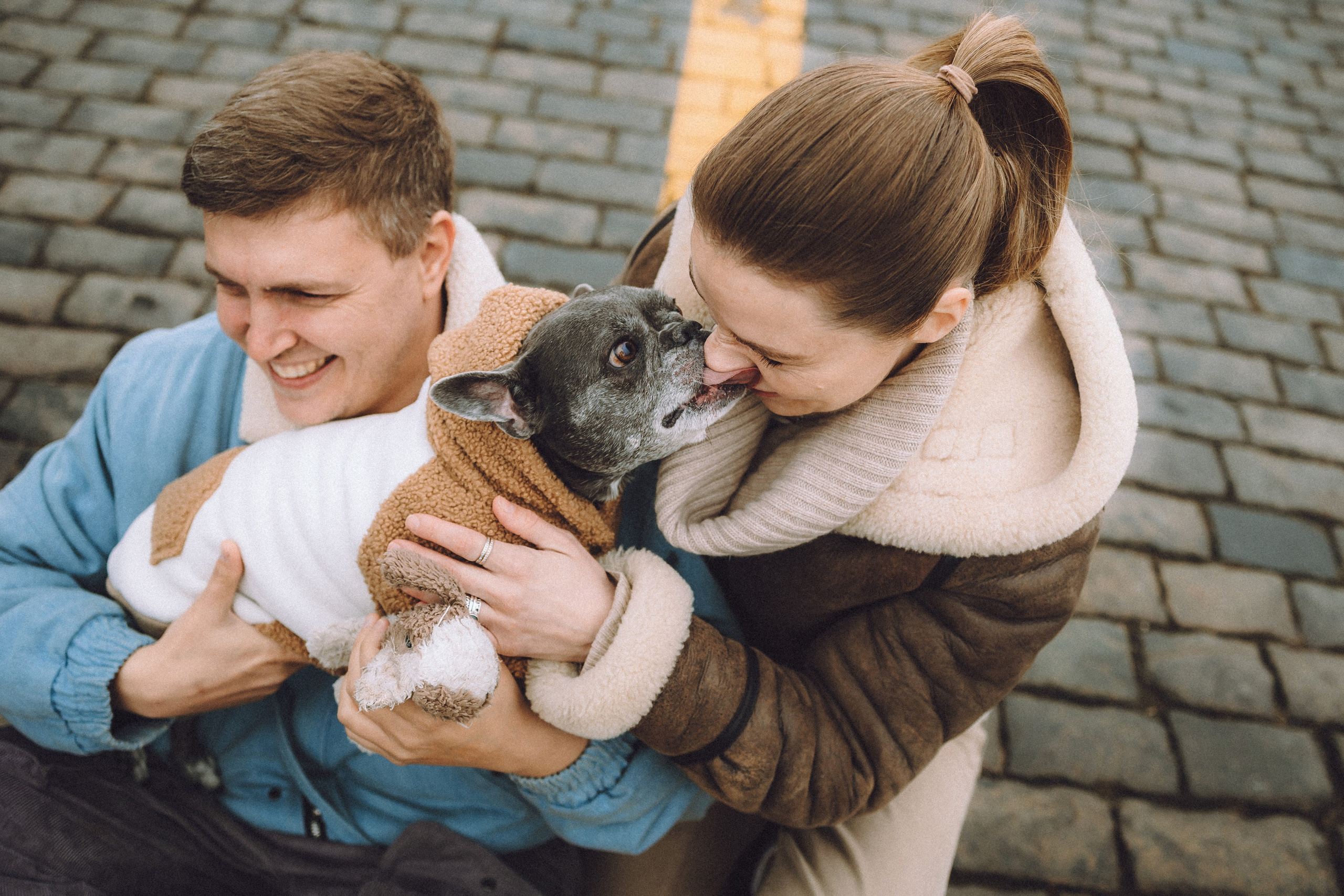 Юля, Вова и Моня