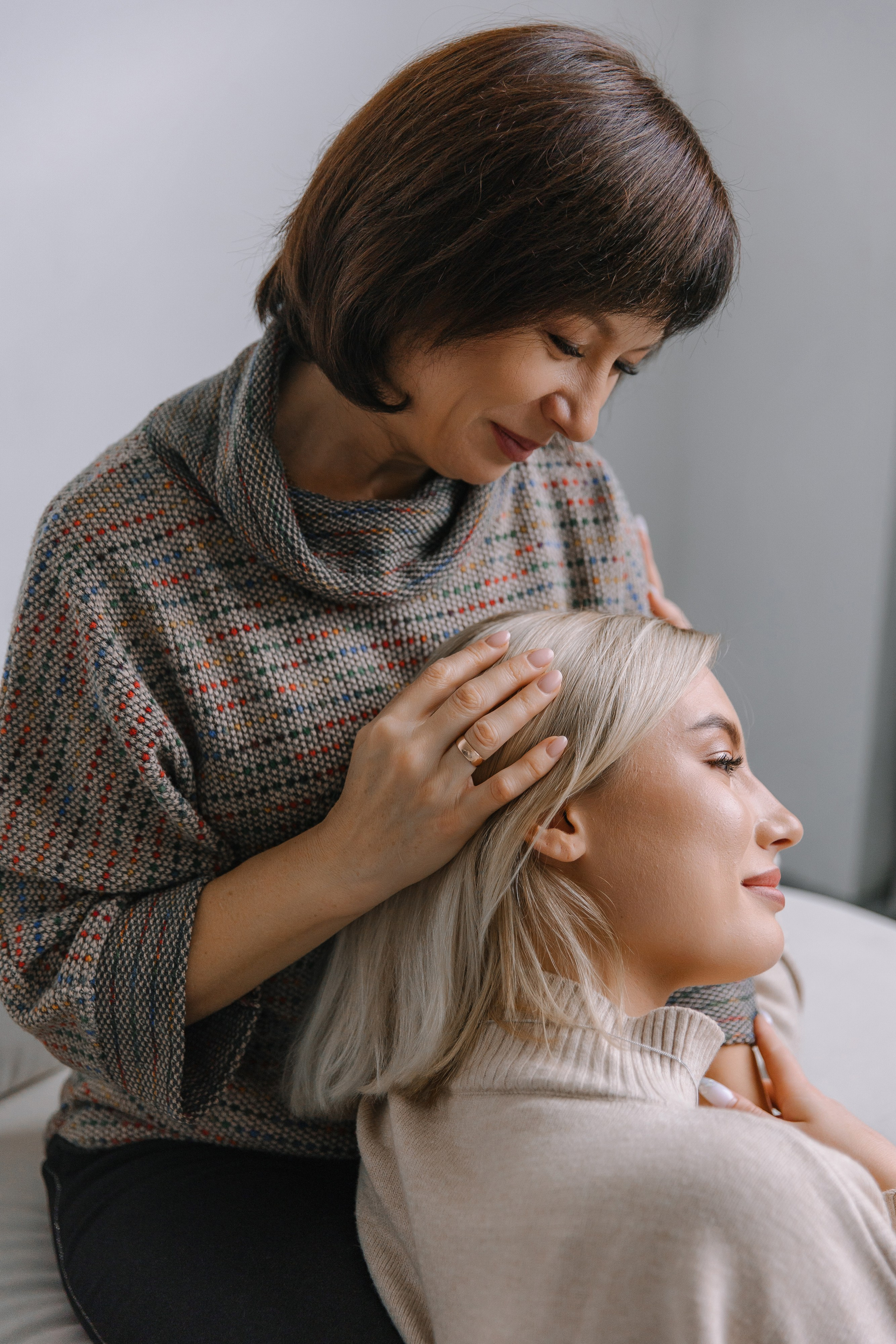 С мамой хорошо, в любом возрасте. Фотограф Елена Краснопевцева