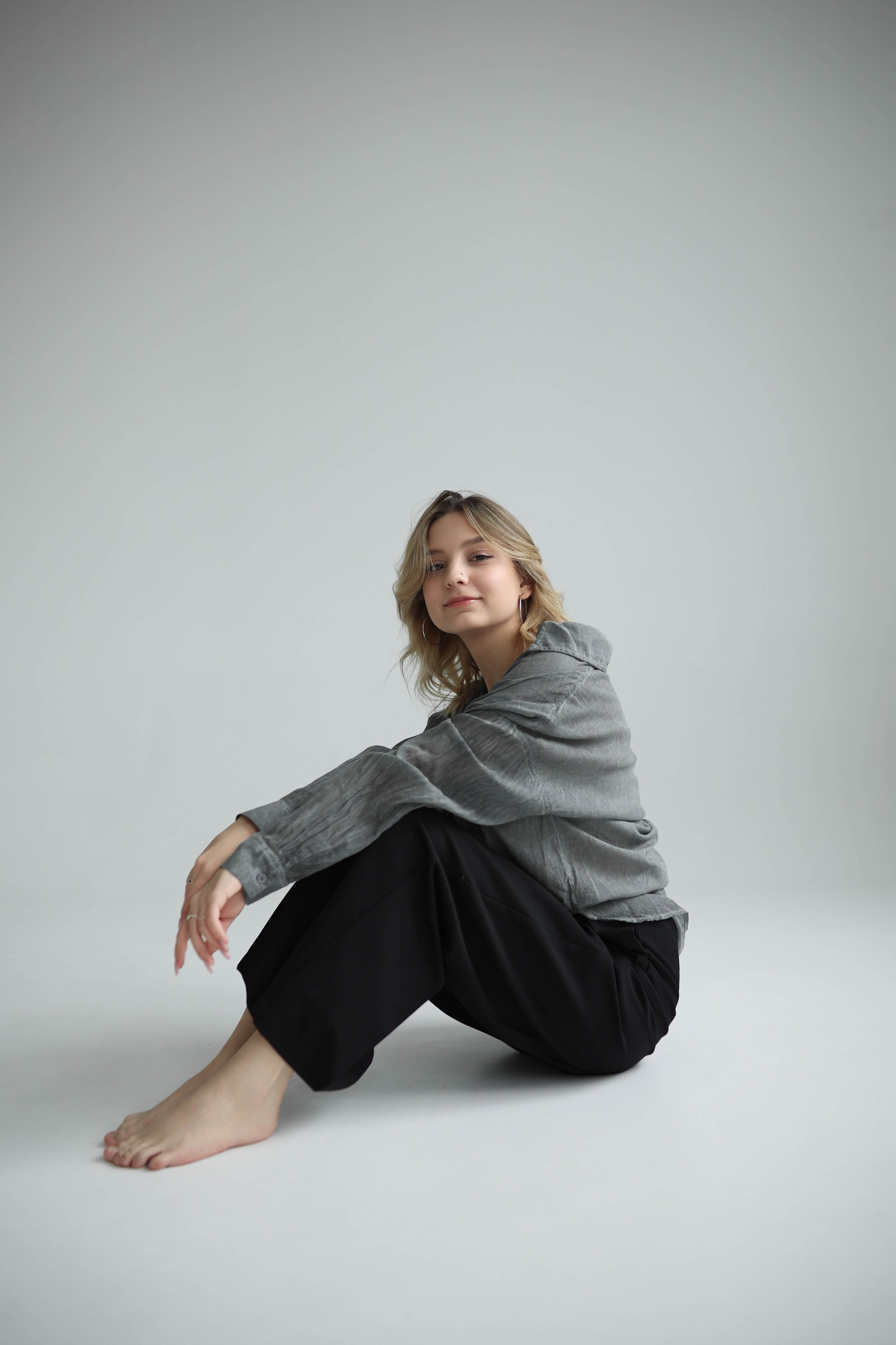 Фотосъемка для Юли в студии. Фотограф Самара Лена Мандарин