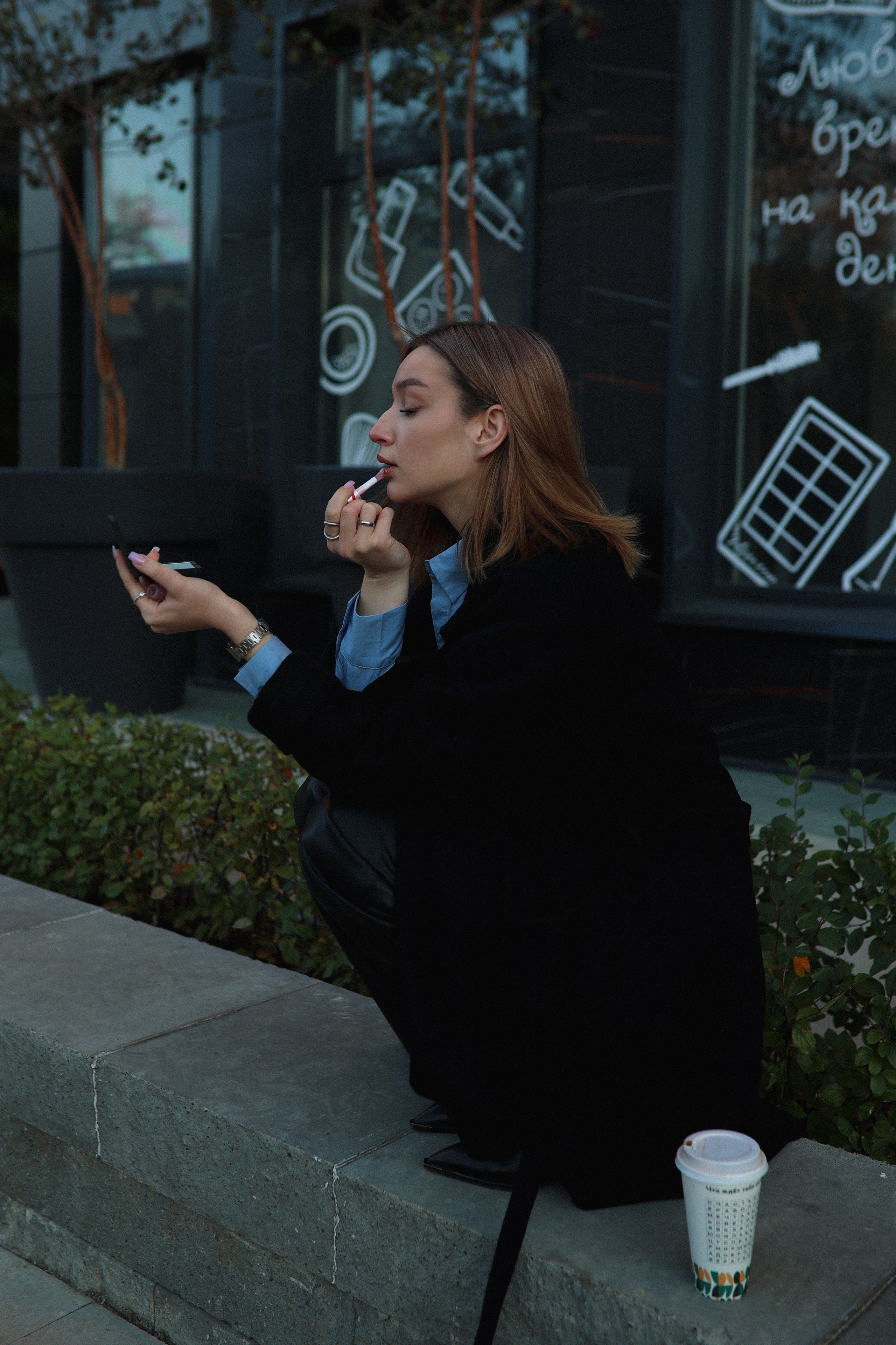 Фотосъёмка для Даши на улице. Фотограф Самара Лена Мандарин