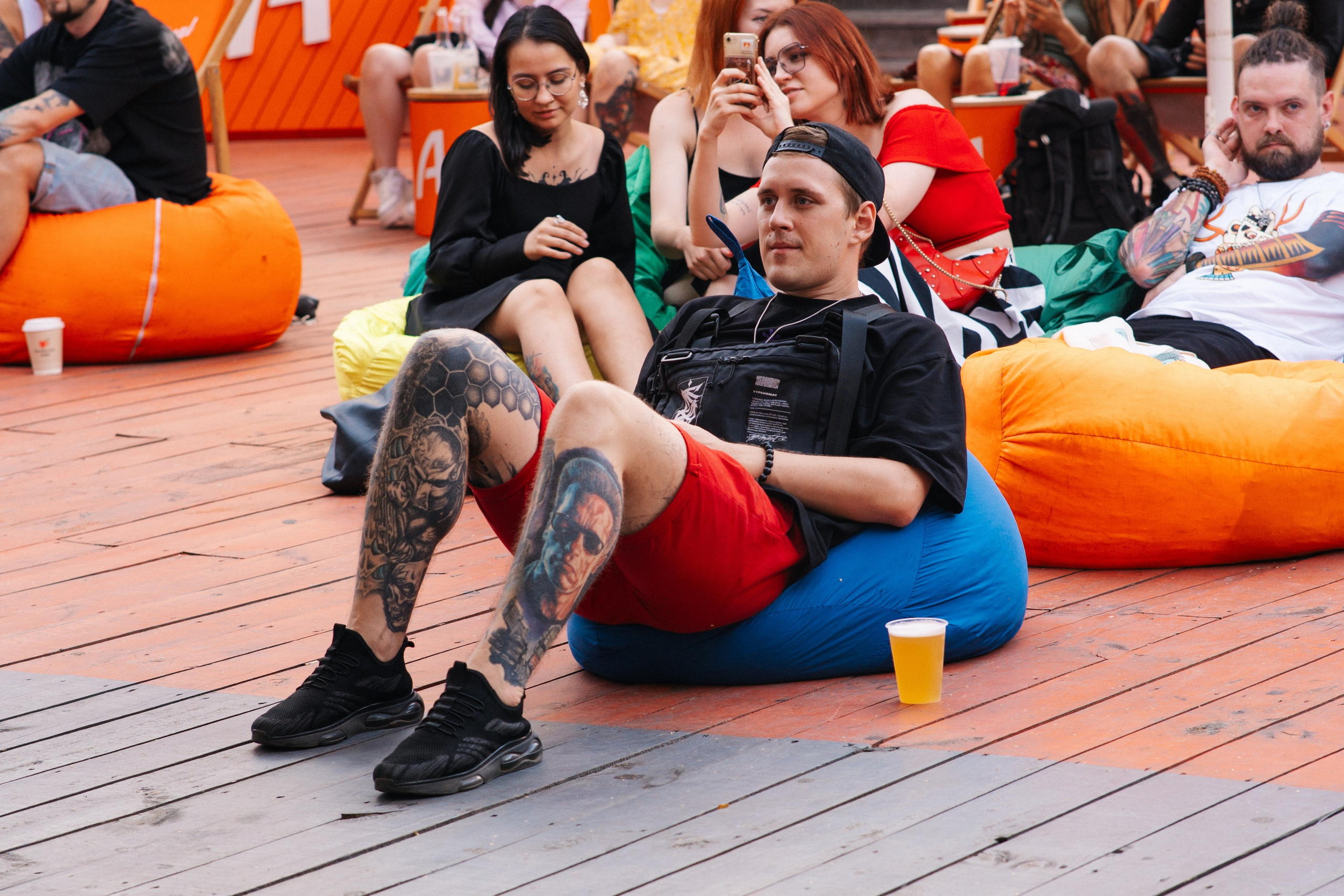 Встреча татуировщиков. Фотограф в Воронеже Ольга Космодемьянская