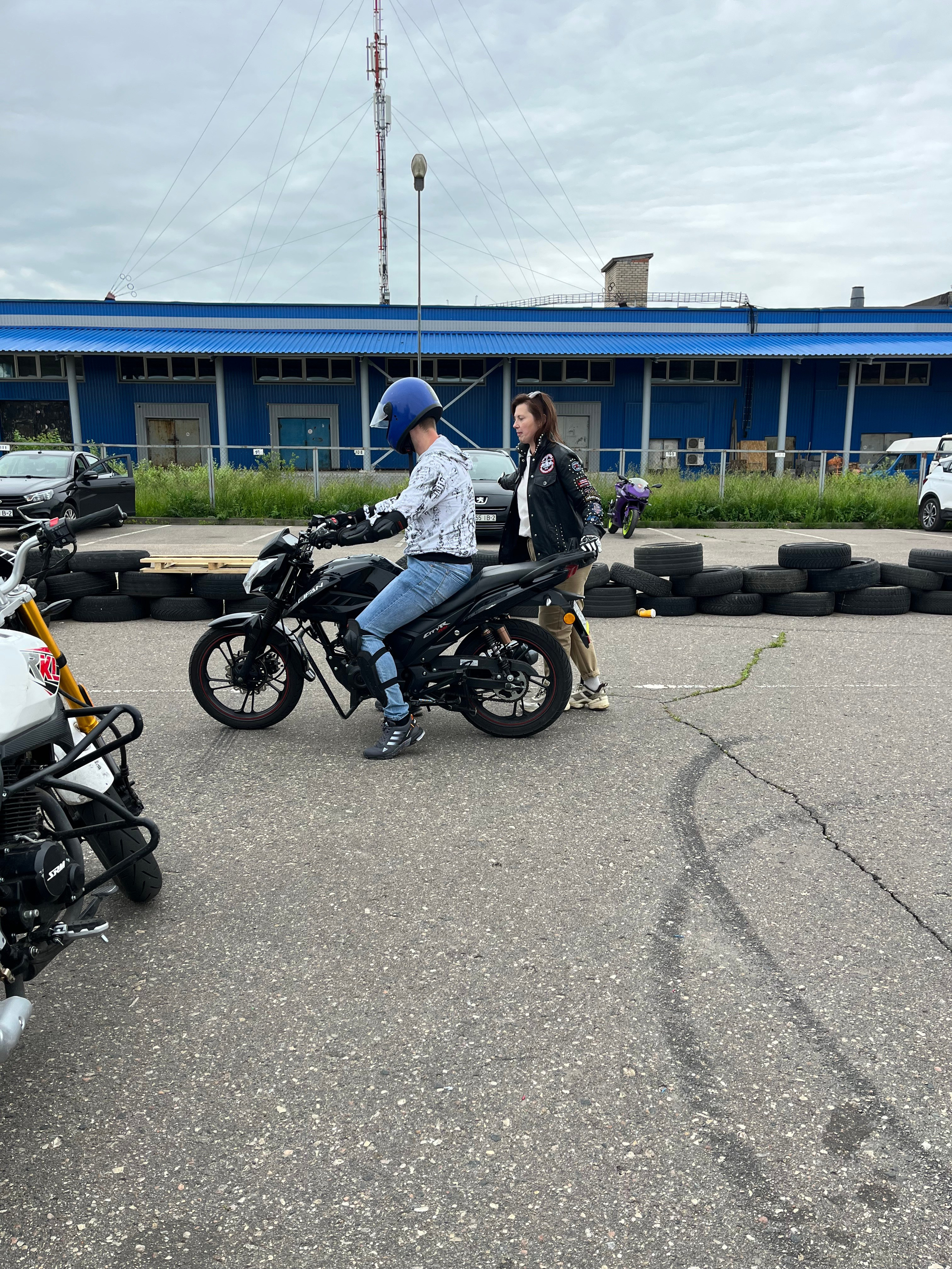 ТРЕНИРОВКИ. МОТОШКОЛА в городе Витебске. Обучение категории А и А1