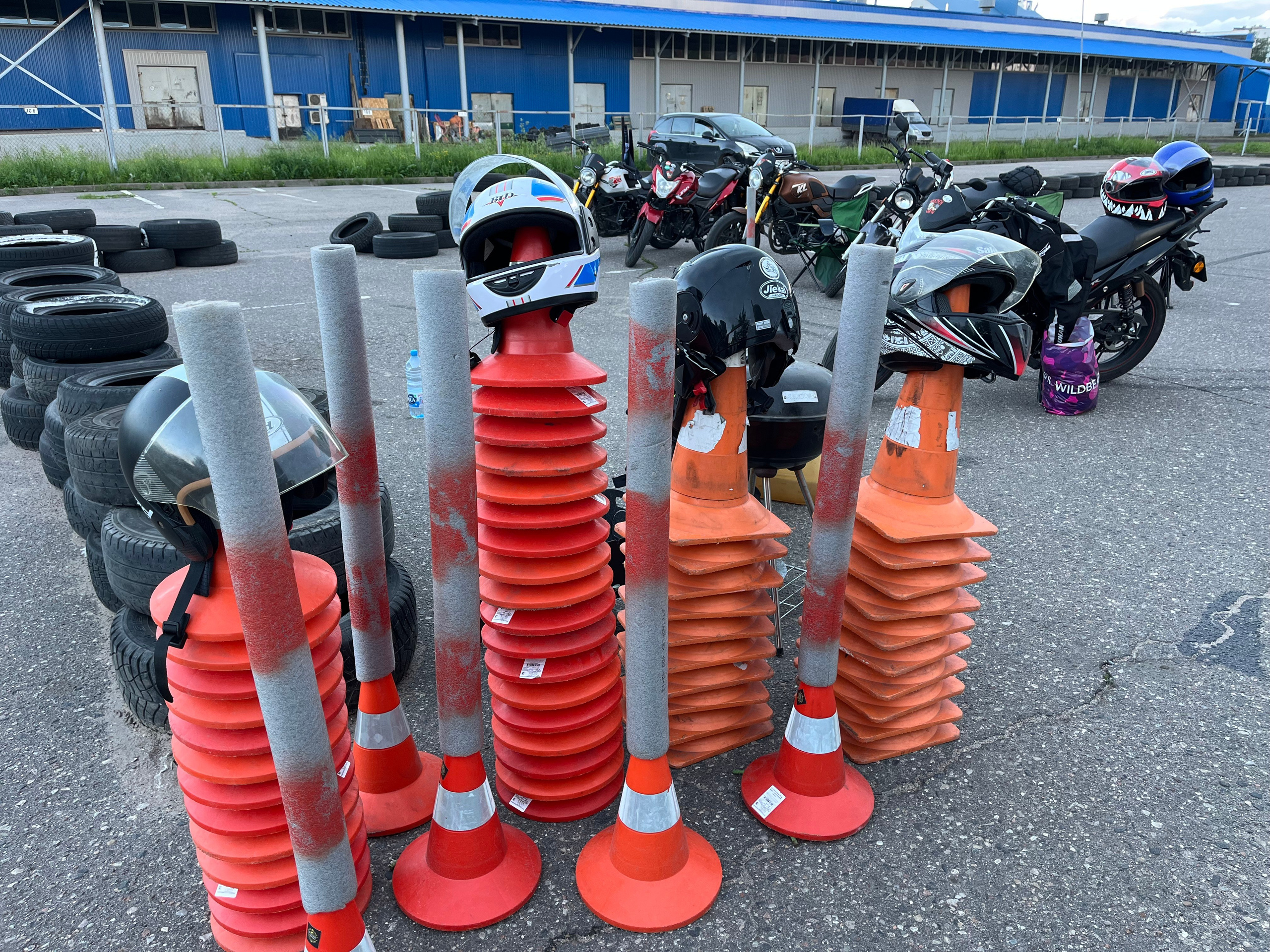 ТРЕНИРОВКИ. МОТОШКОЛА в городе Витебске. Обучение категории А и А1
