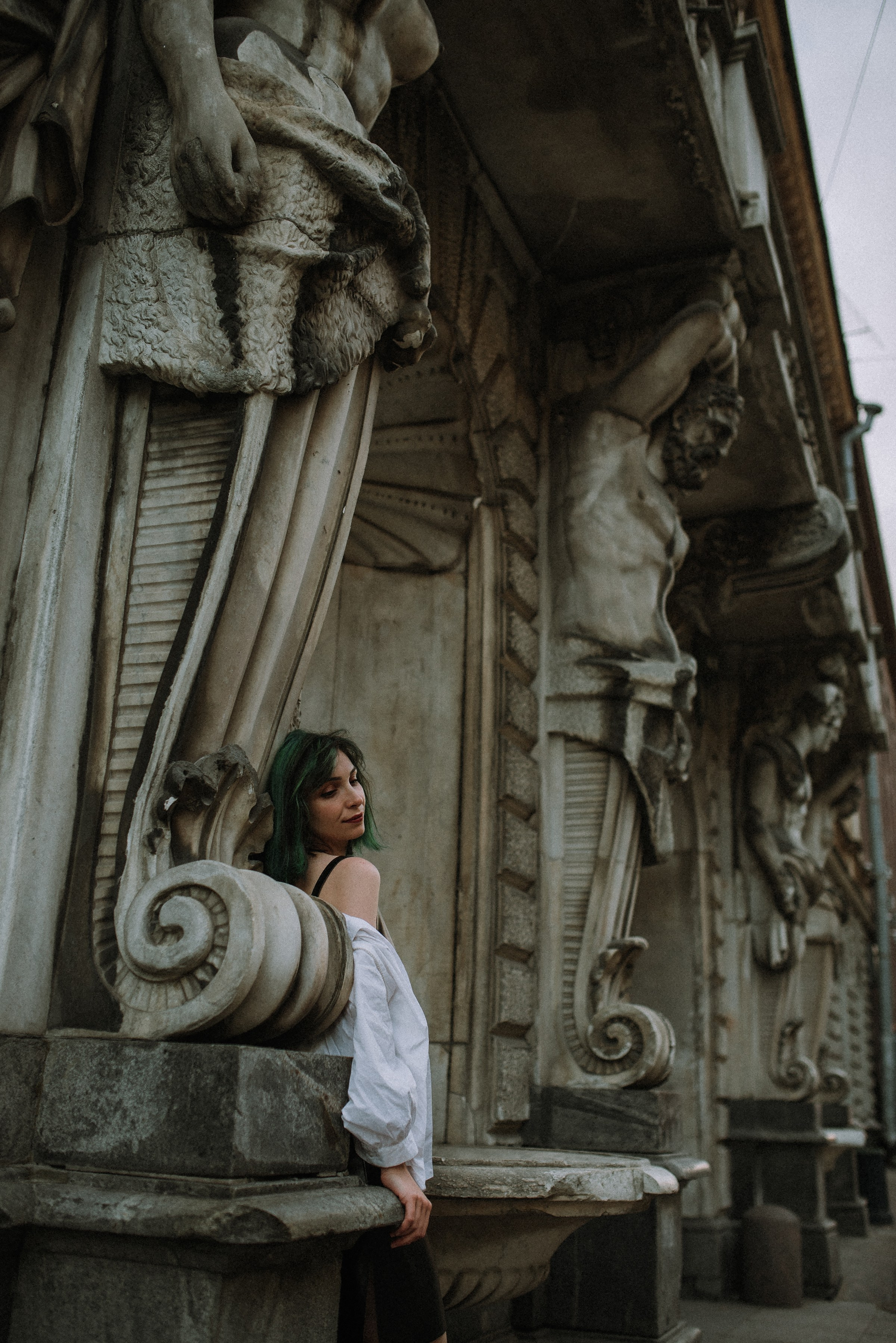 Зеленоволосая Марина. Фотограф в Санкт-Петребурге и в Великих Луках Волченкова Екатерина