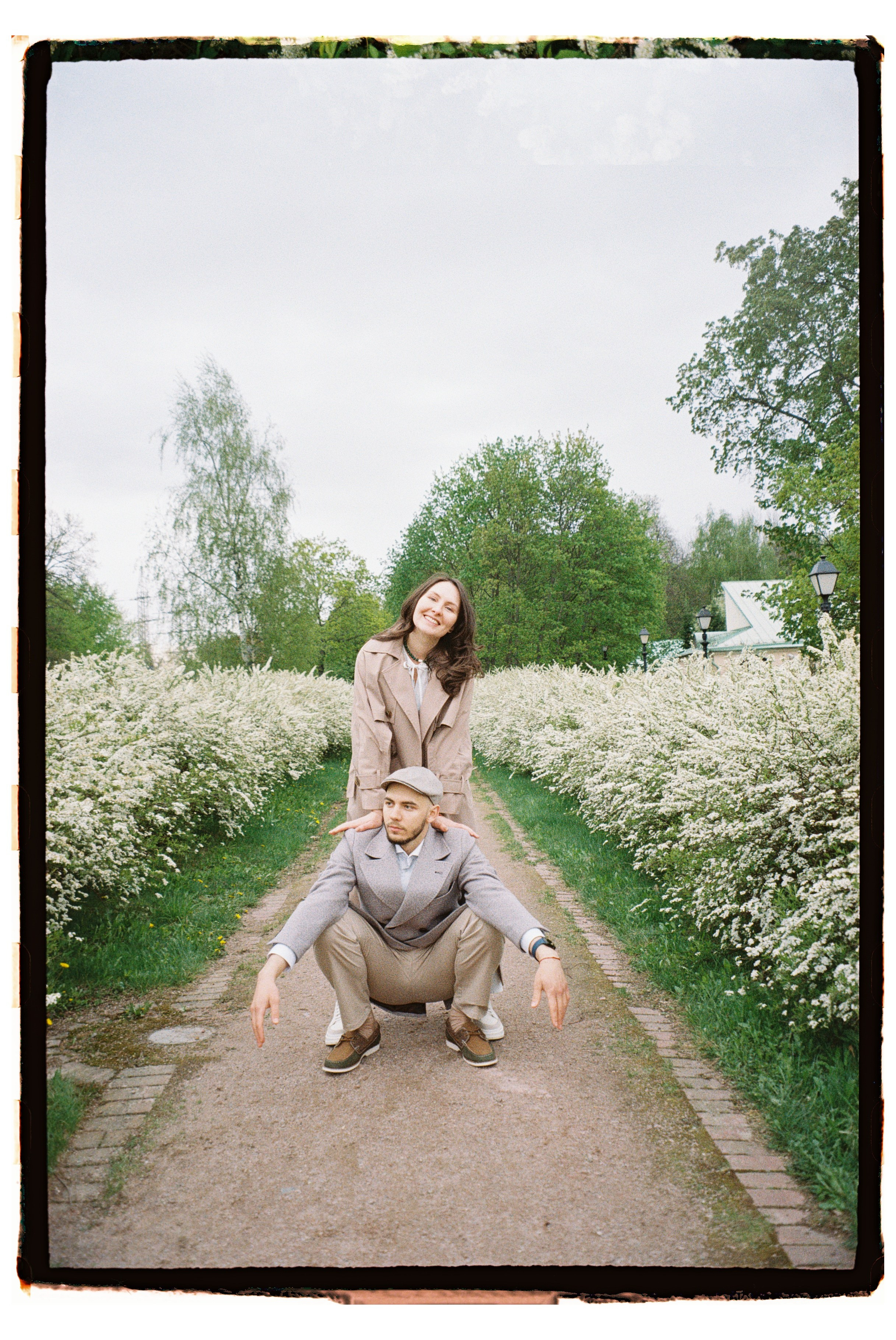На плёнку (Максим и Алина). Фотограф в Москве — Евгения Прокопенко