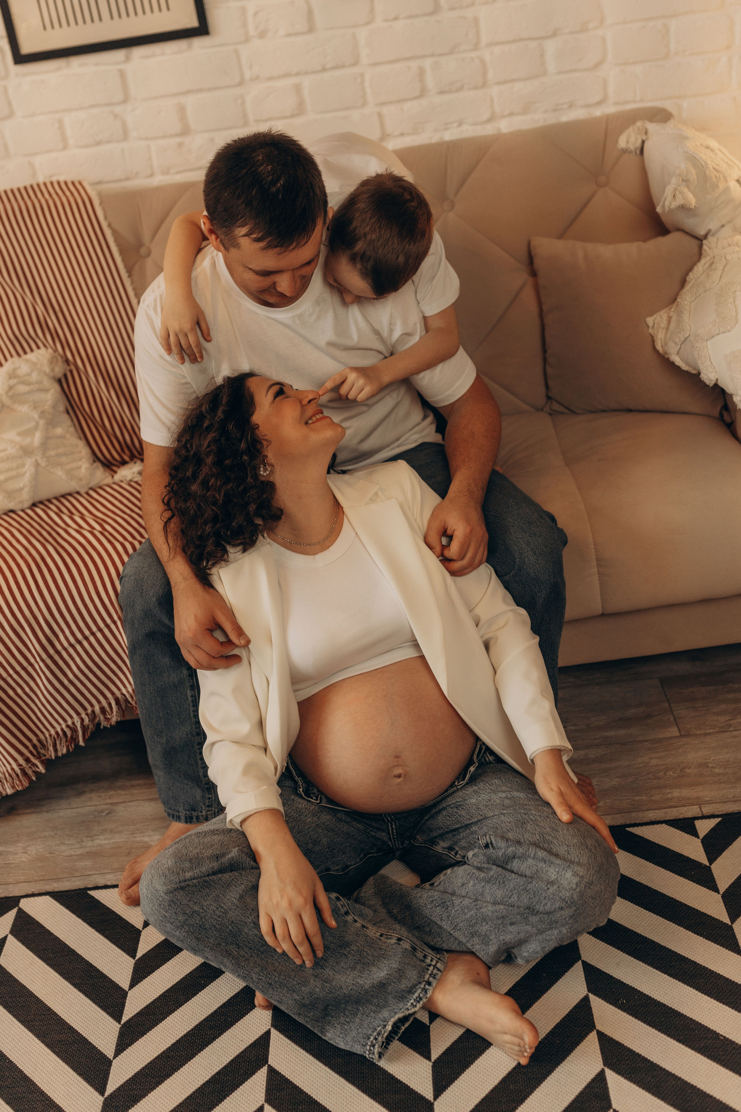 Семейная история. Денис, Дарья и Александр в ожидании чуда. Фотограф в Ставрополе Svetlana Matveeva