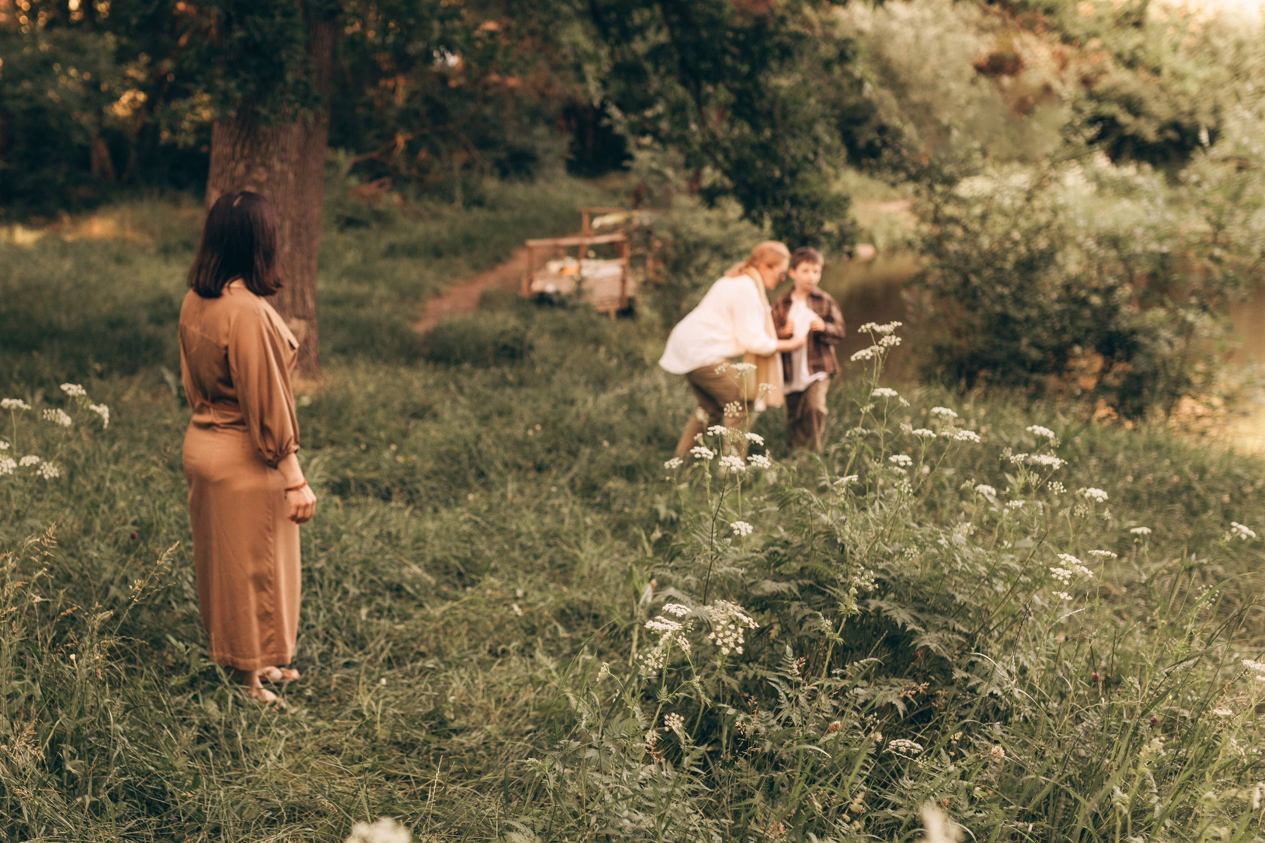 Прогулка по Ртищевскому пруду с прекрасной семьёй Ларисы её мамой и сыном Глебом. Фотограф в Ставрополе Svetlana Matveeva