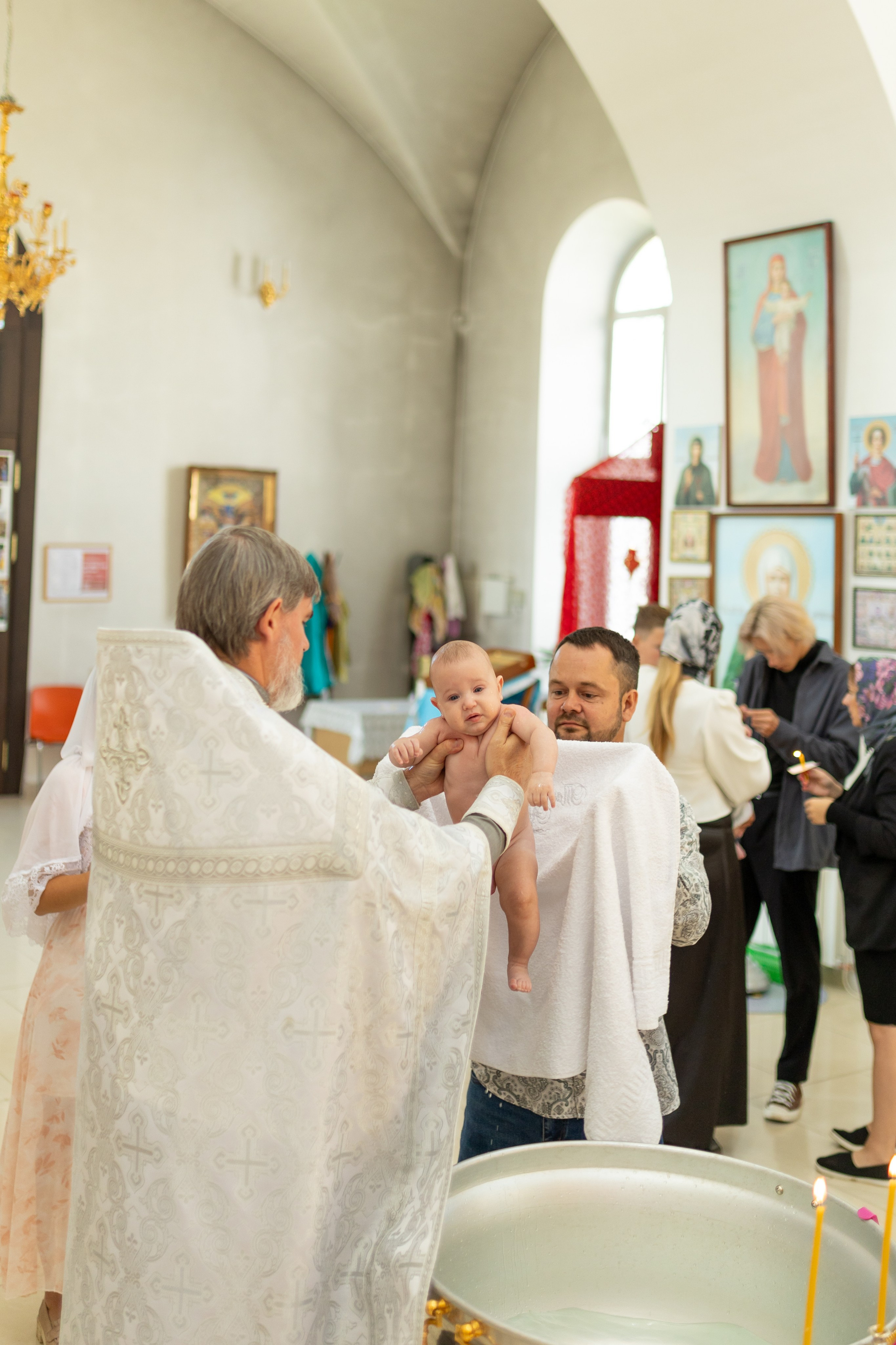 Крещение Артёма (все фото с таинсвта крещения). Фотограф новорожденных. Детский и семейный фотограф Марьяна Юдина