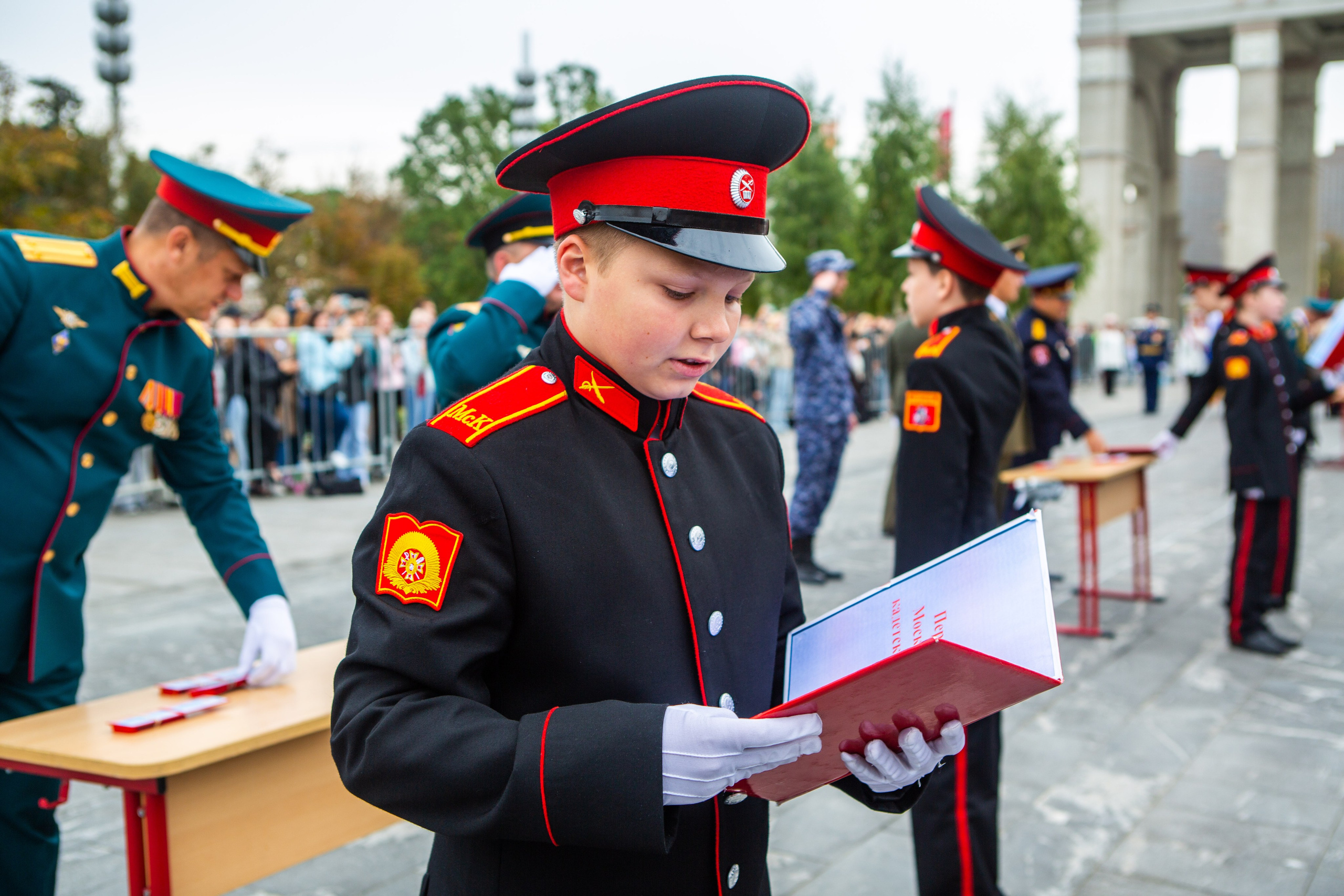 Кадеты. Присяга. ВДНХ-2024. Ирина Загоскина — портретные фотосессии в Москве