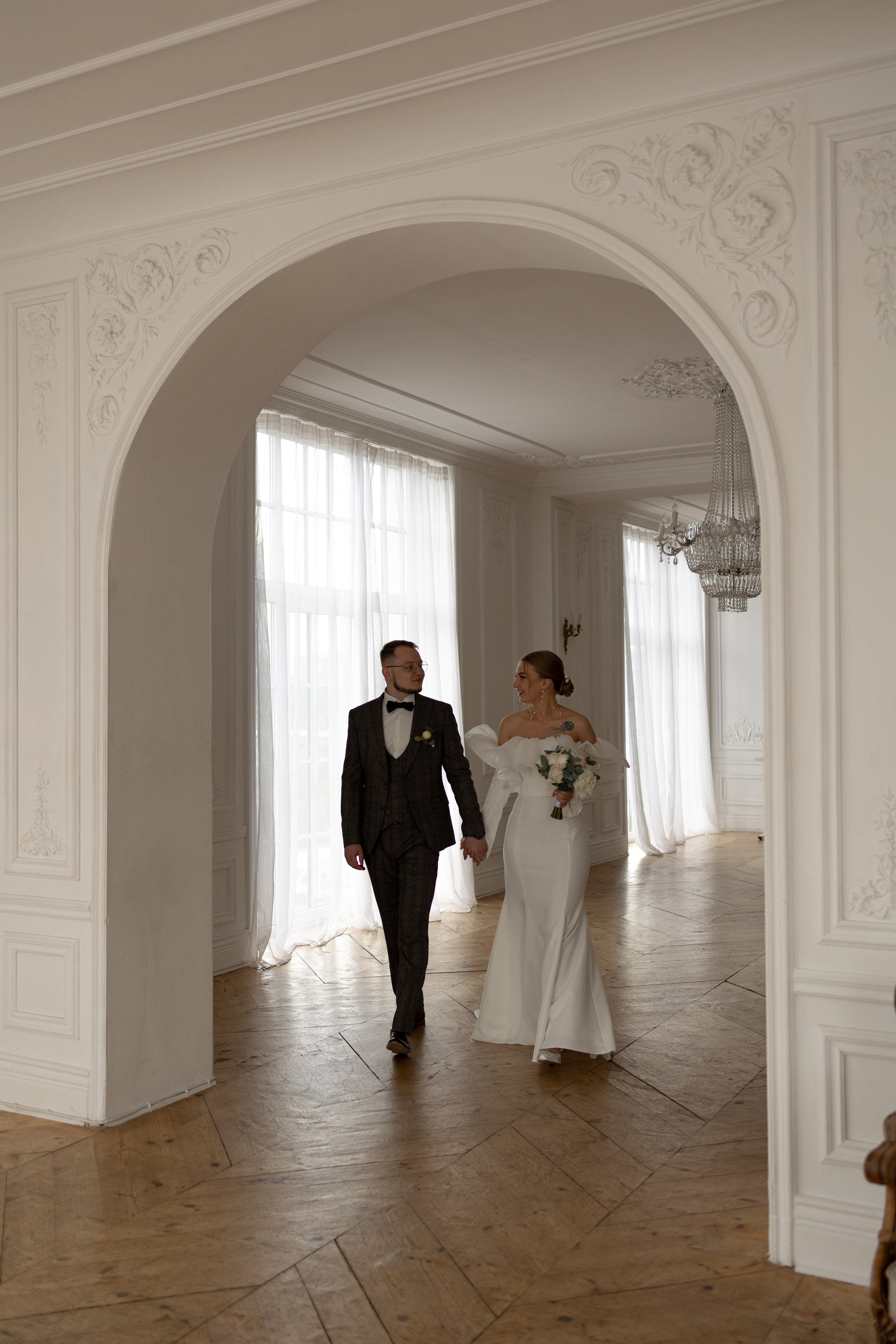 Свадебная фотосессия в студии/отеле. Фотограф в Санкт-Петербурге Шевченко Наталья