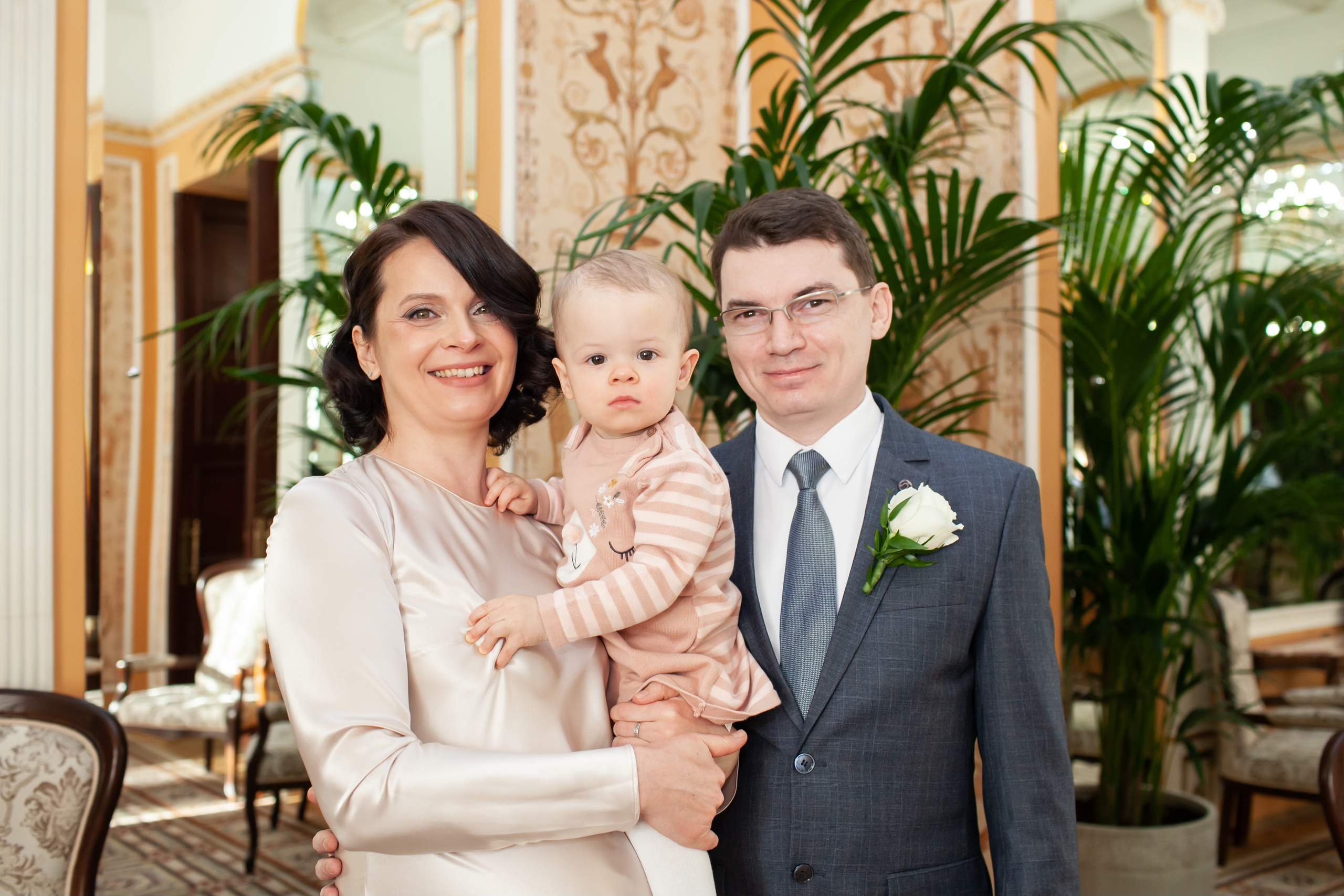 Съемка регистрации в Грибоедовском ЗАГСе. Фотографы в Москве Светлана Устинова и Сергей Грачев