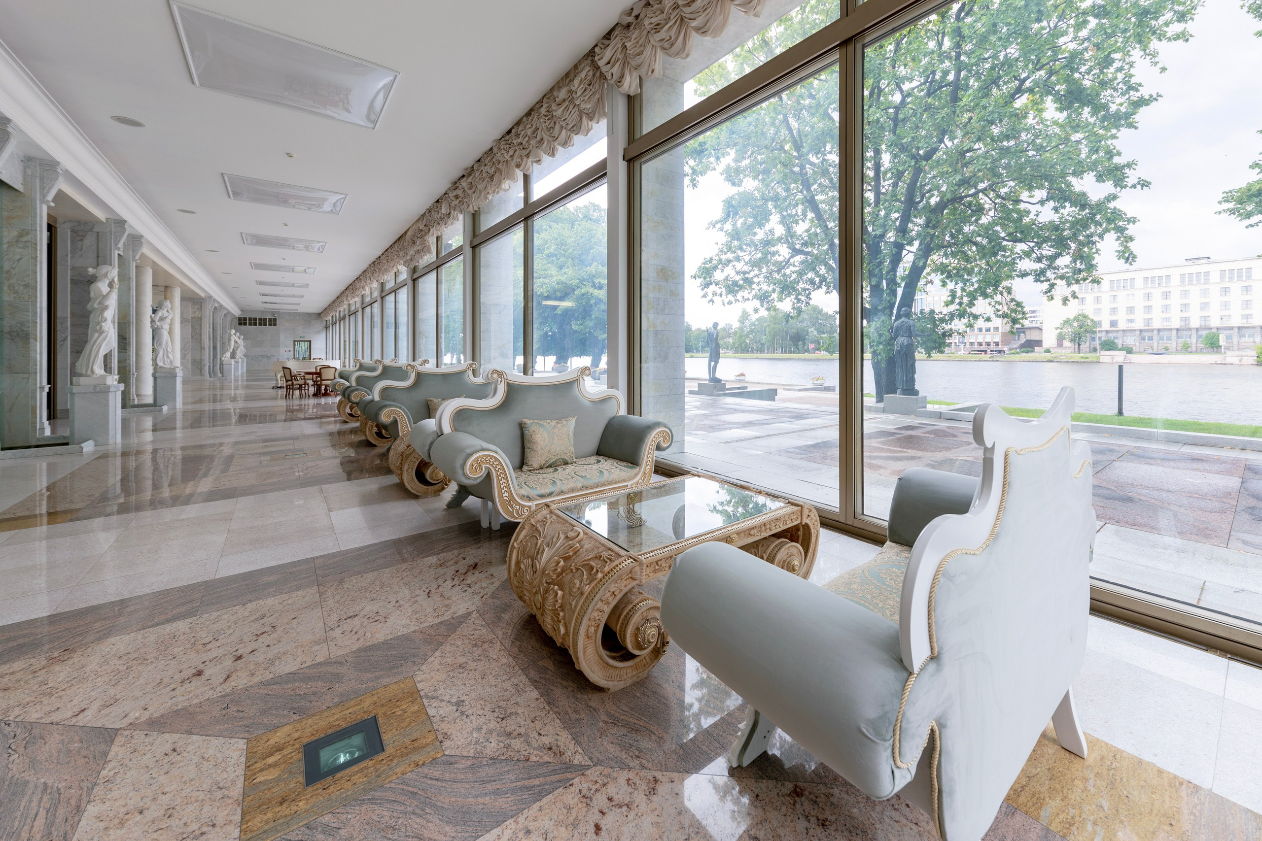 Государственная резиденция К-2 на набережной р. Малой Невки. Интерьерный фотограф в Санкт-Петербурге Екатерина Цыбулько