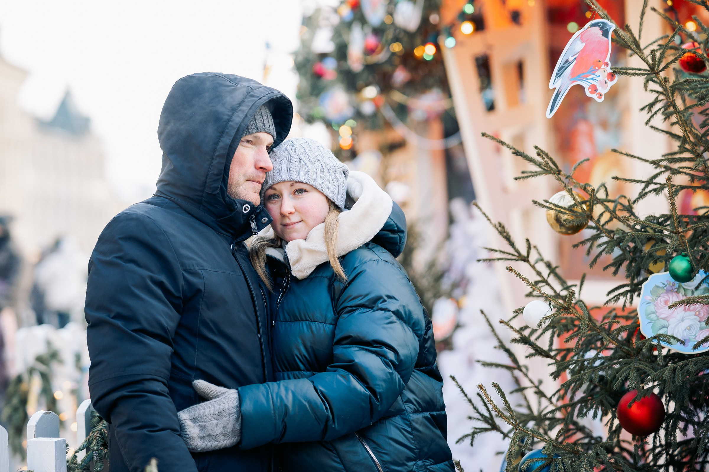 Морозный день