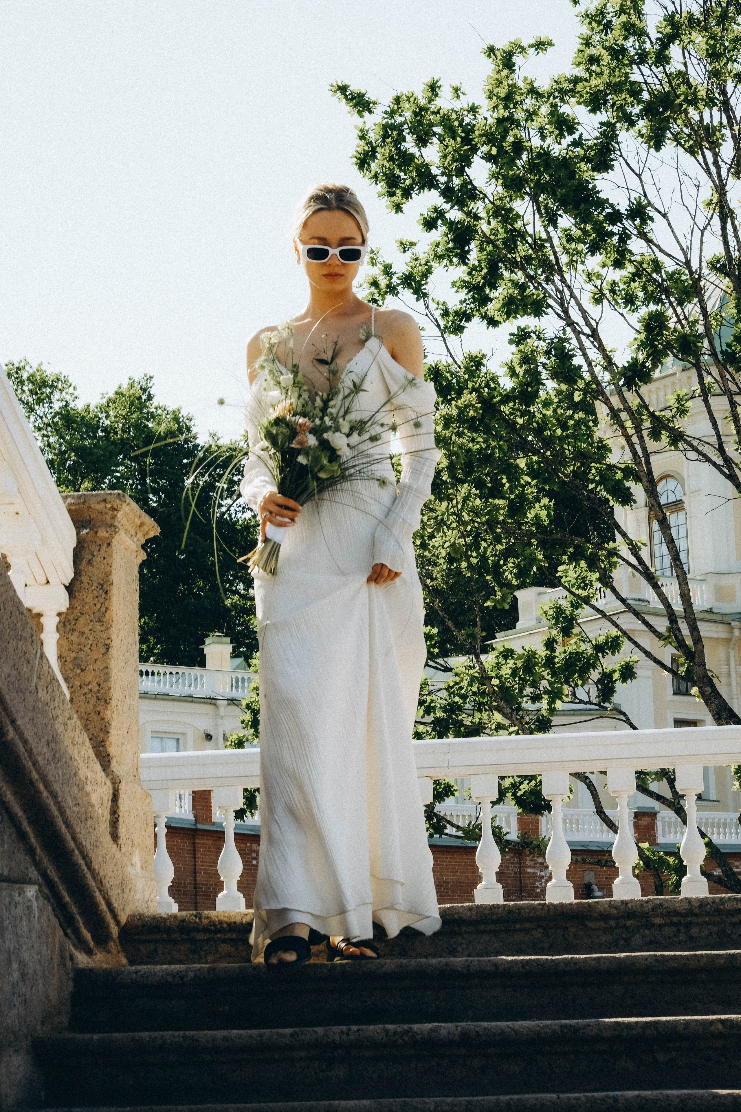 СВАДЕБНАЯ СЬЕМКА В ПАРКЕ ОРАНИЕНБАУМ. Профессиональный фотограф, Санкт-Петербург — Виктория Богомолова