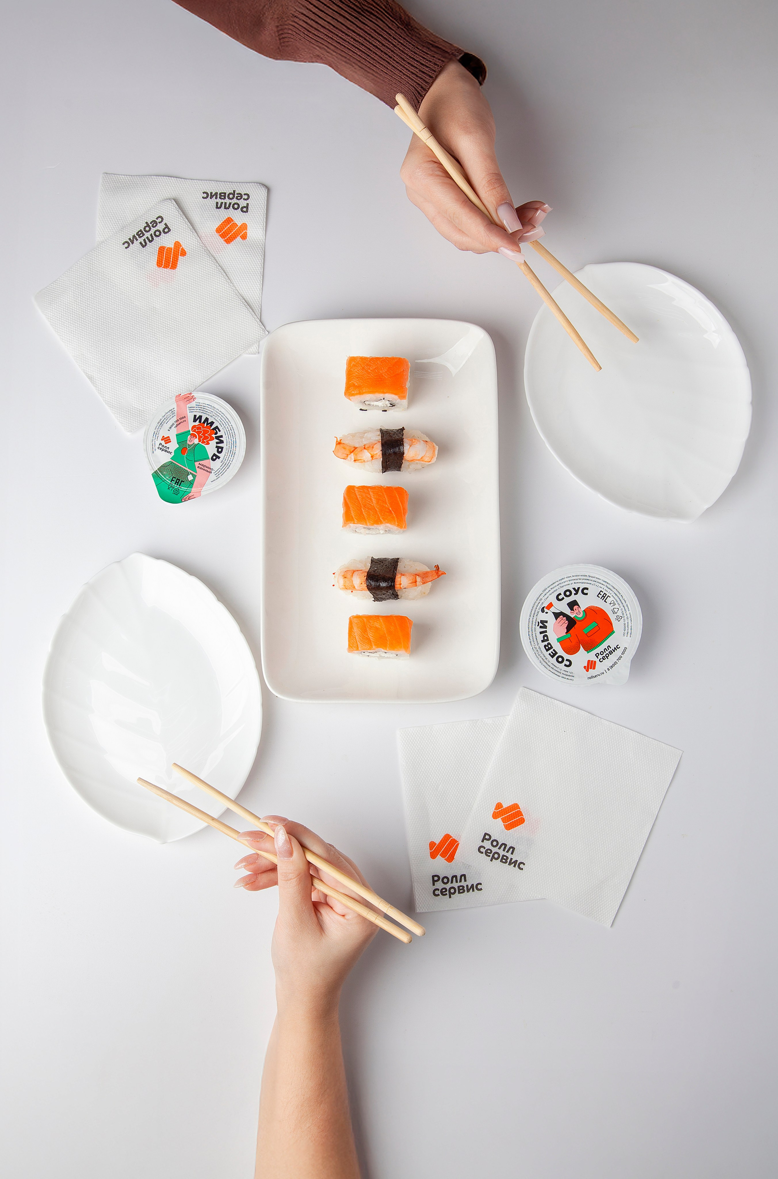 «Ролл сервис». Предметный & фудфотограф Рязань