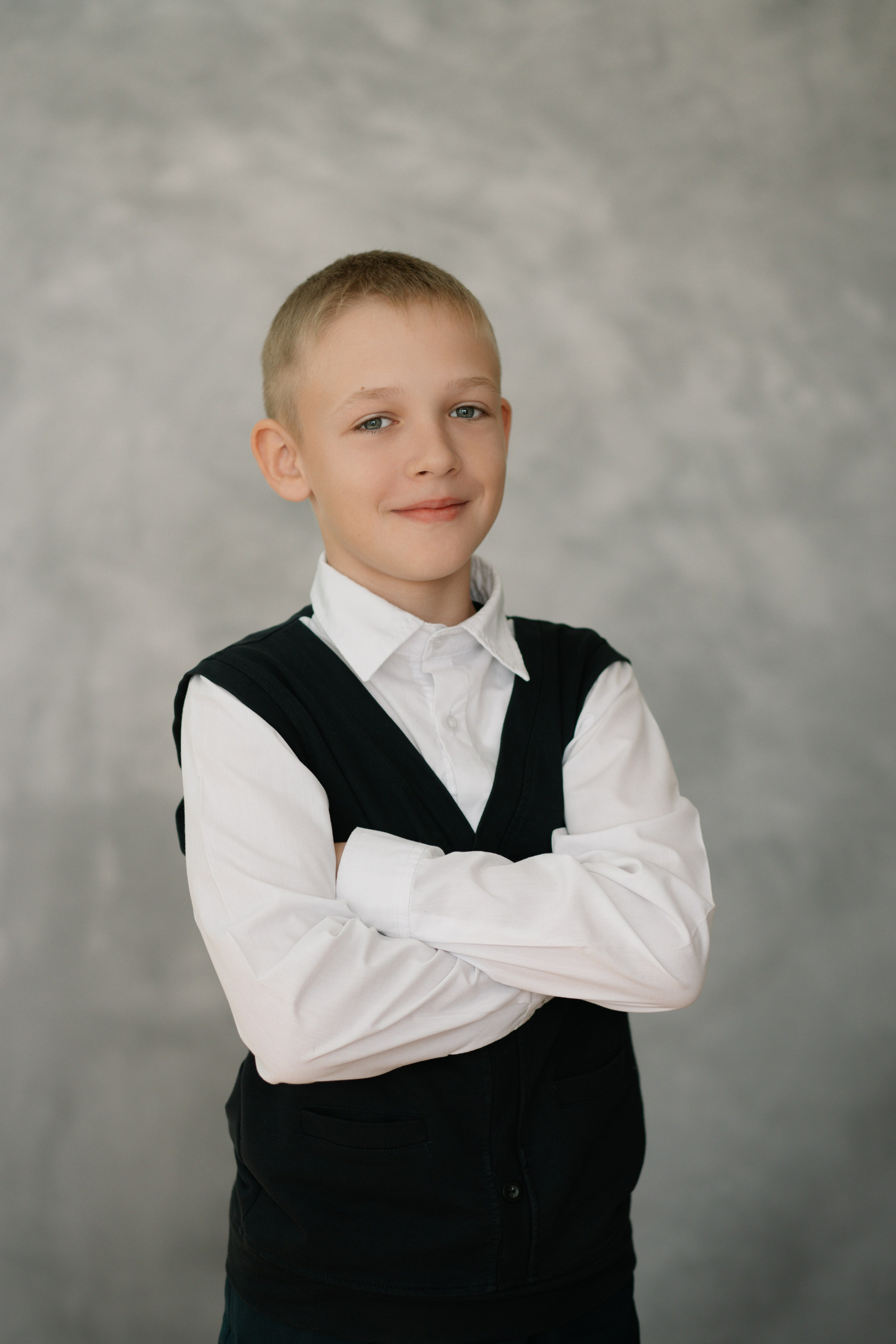 Школа № 19, 4 класс. Фотосессия для выпускной папки. Студия выпускных альбомов Остров