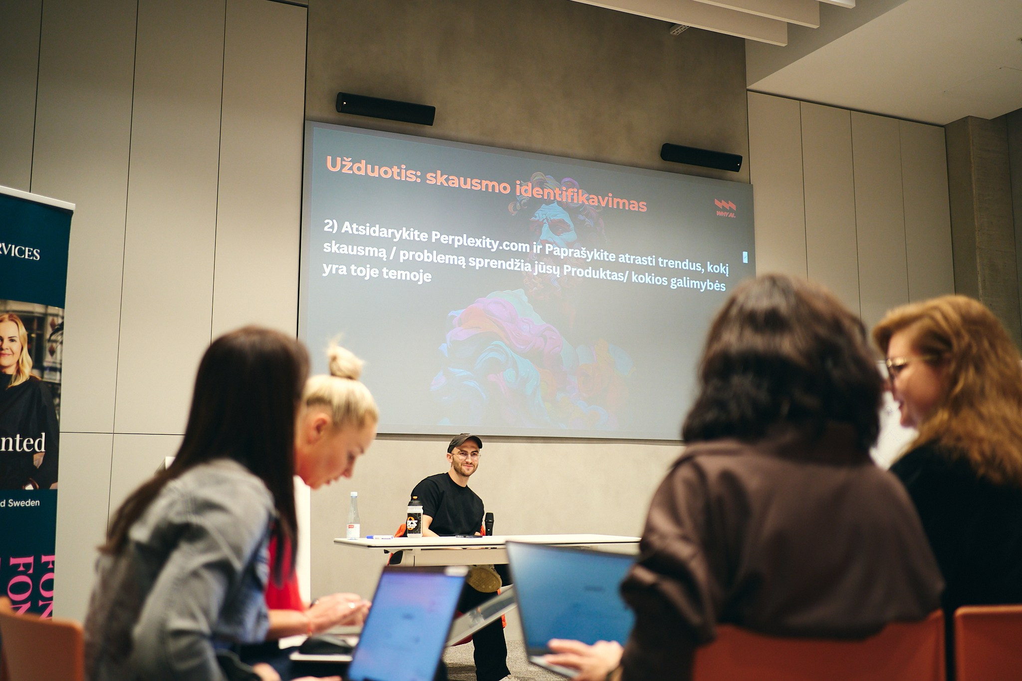 AI workshop for HR Hint. Photographer in Vilnius