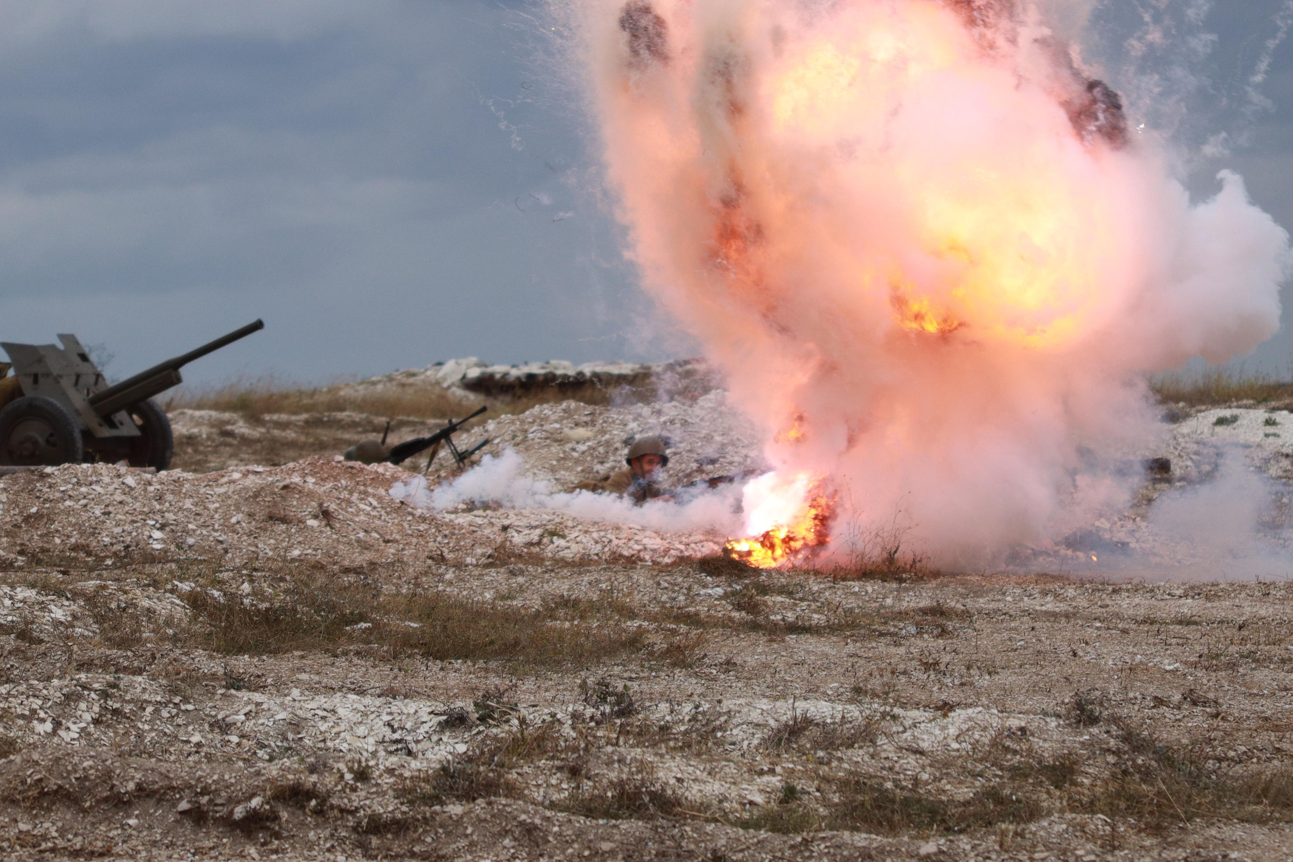 КРЫМСКИЙ ВОЕННО-ИСТОРИЧЕСКИЙ ФЕСТИВАЛЬ на Федюхиных высотах. Свадебный и портретный фотограф Ростислав Выхрыстюк