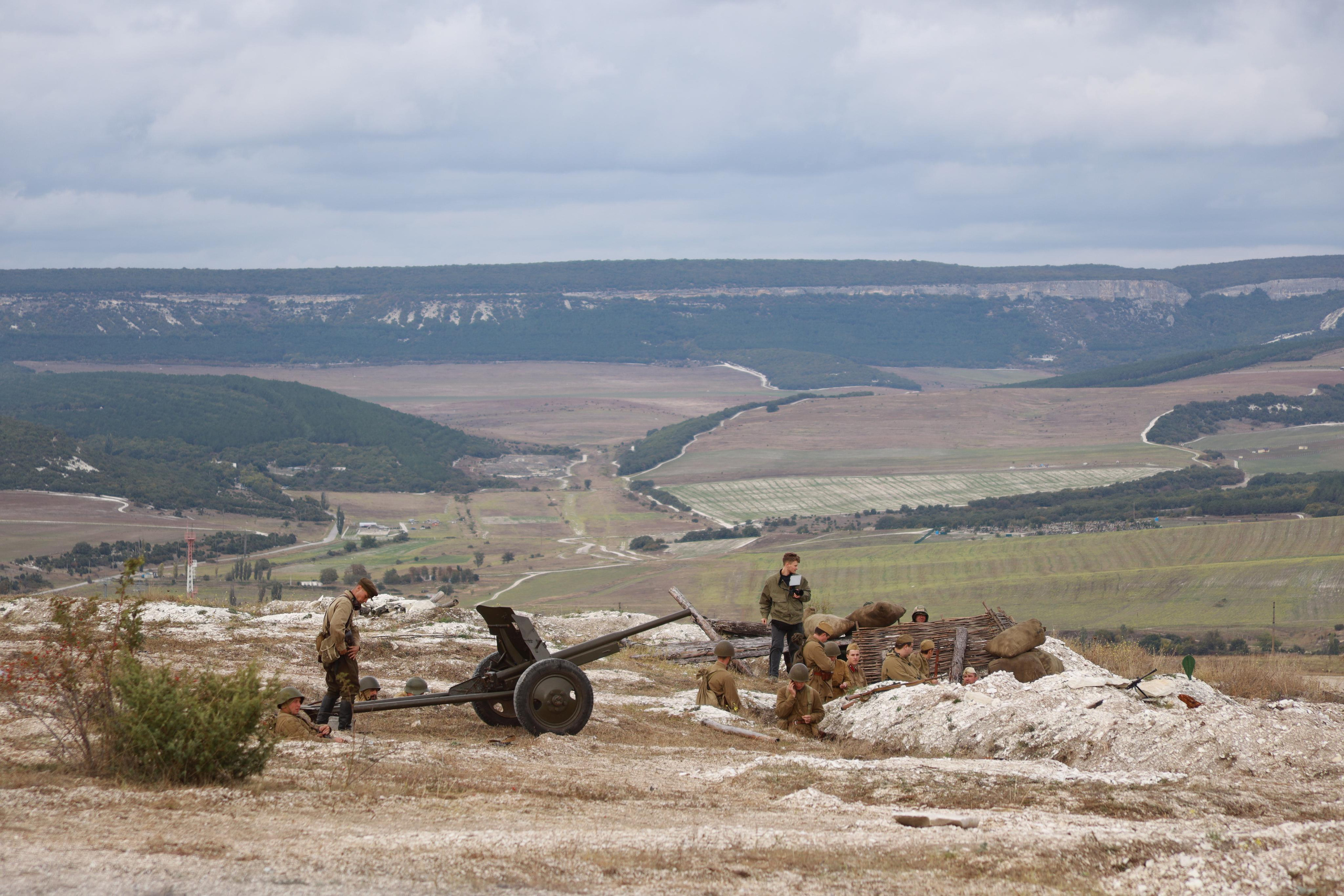 КРЫМСКИЙ ВОЕННО-ИСТОРИЧЕСКИЙ ФЕСТИВАЛЬ на Федюхиных высотах. Свадебный и портретный фотограф Ростислав Выхрыстюк