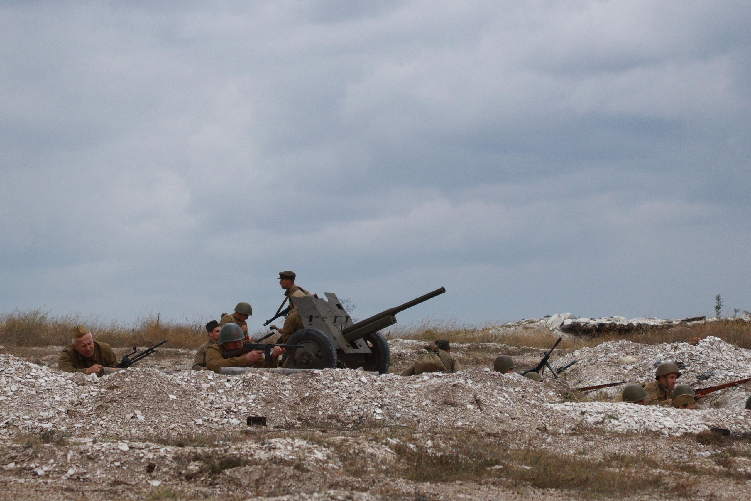 КРЫМСКИЙ ВОЕННО-ИСТОРИЧЕСКИЙ ФЕСТИВАЛЬ на Федюхиных высотах. Свадебный и портретный фотограф Ростислав Выхрыстюк