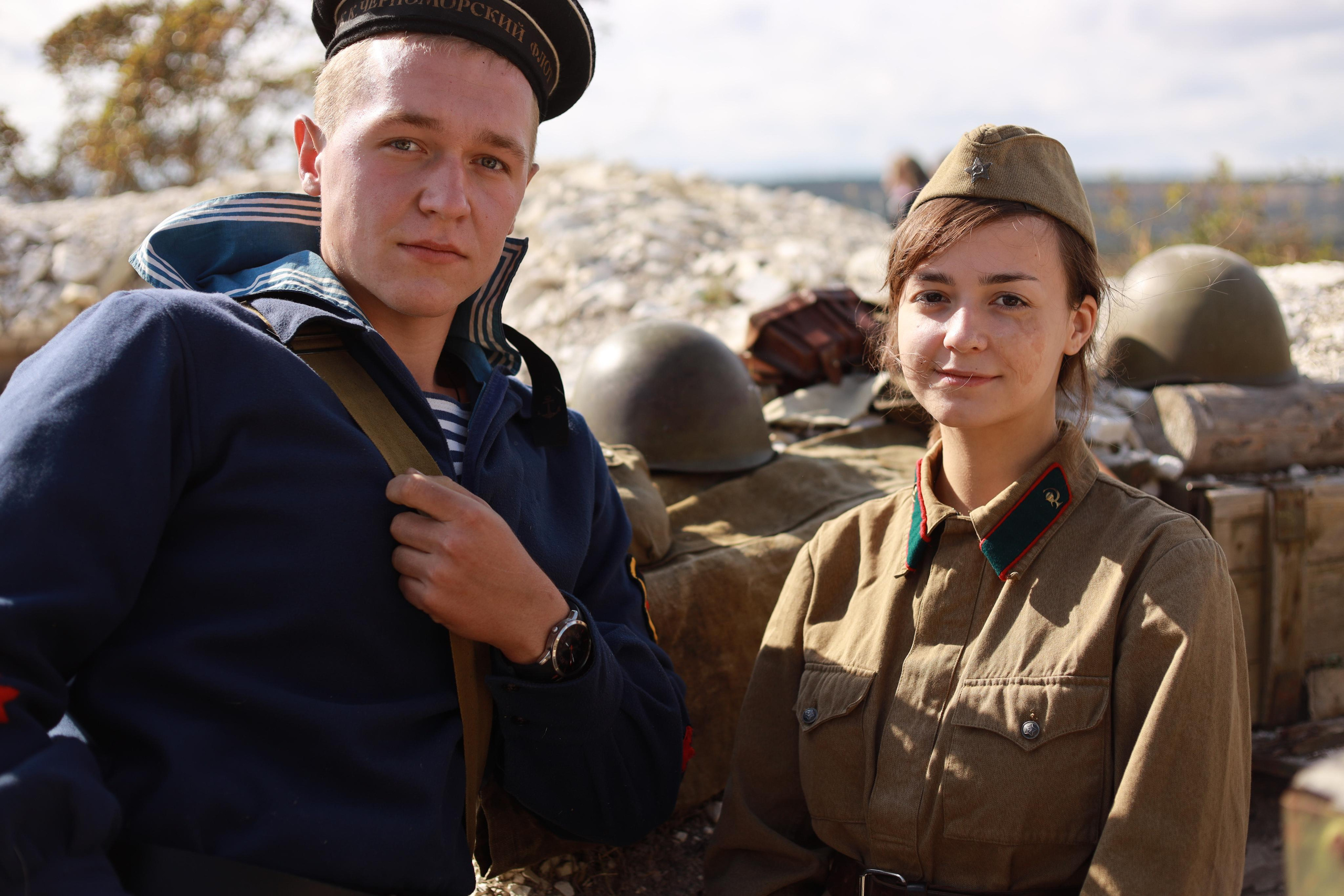 КРЫМСКИЙ ВОЕННО-ИСТОРИЧЕСКИЙ ФЕСТИВАЛЬ на Федюхиных высотах. Свадебный и портретный фотограф Ростислав Выхрыстюк