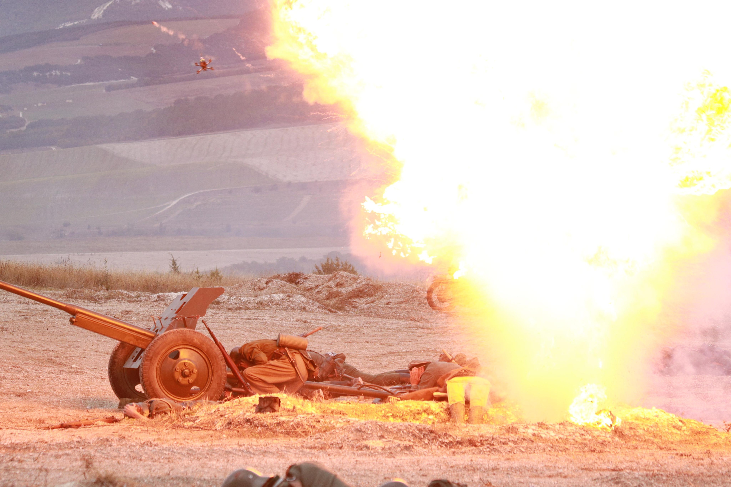 КРЫМСКИЙ ВОЕННО-ИСТОРИЧЕСКИЙ ФЕСТИВАЛЬ на Федюхиных высотах. Свадебный и портретный фотограф Ростислав Выхрыстюк