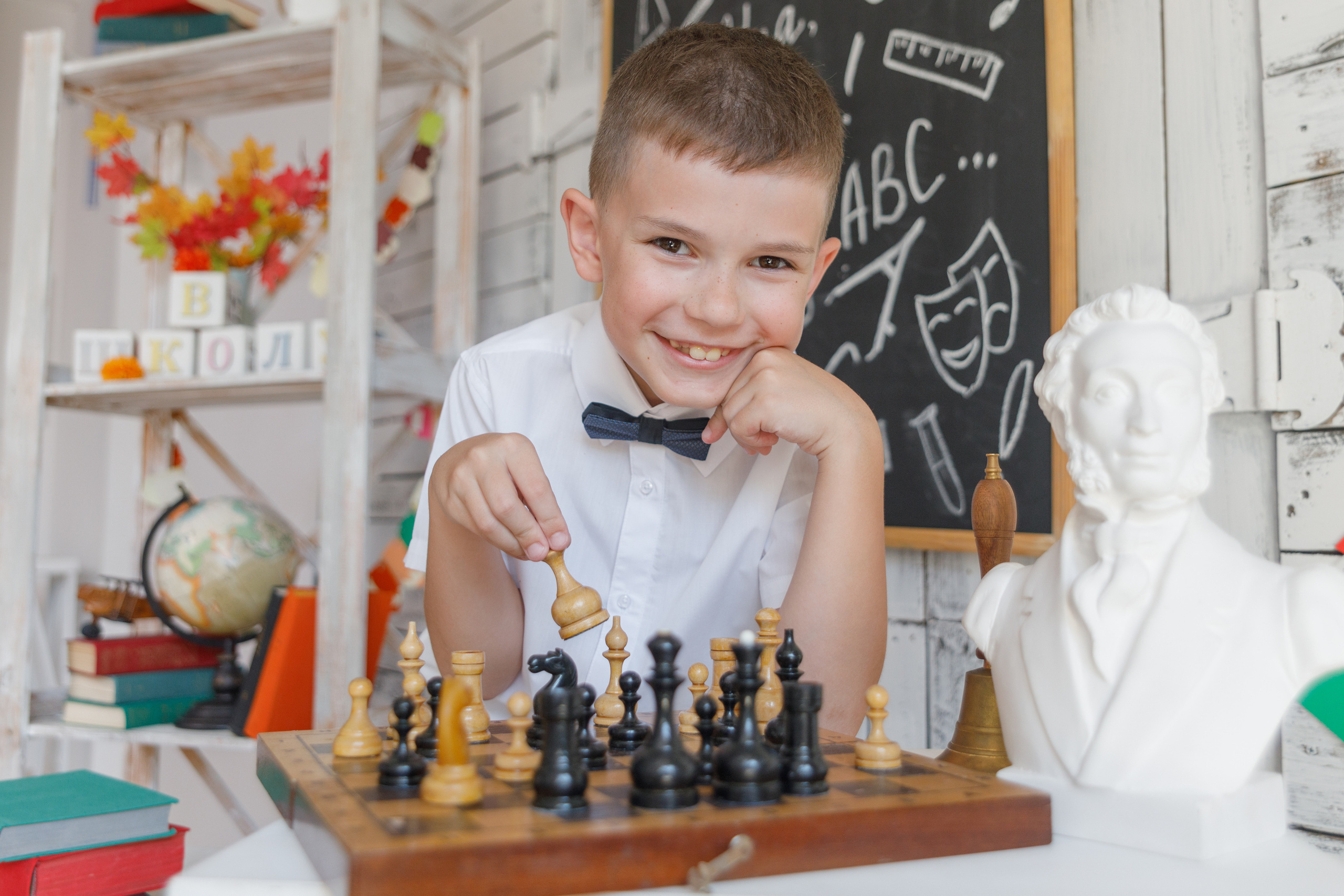 Фотосъёмка первоклассников. Свадебный и портретный фотограф Ростислав Выхрыстюк