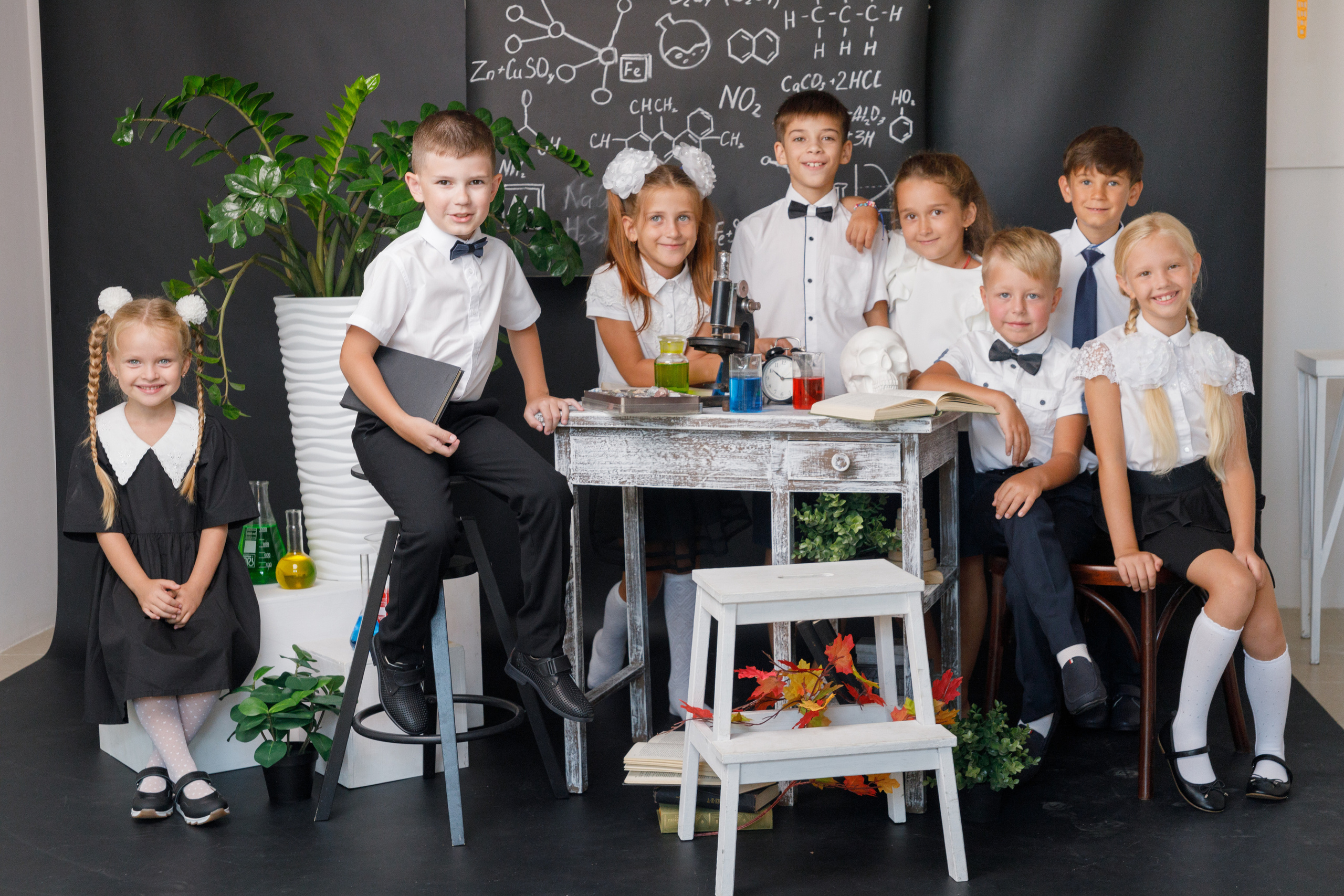 Фотосъёмка первоклассников. Свадебный и портретный фотограф Ростислав Выхрыстюк