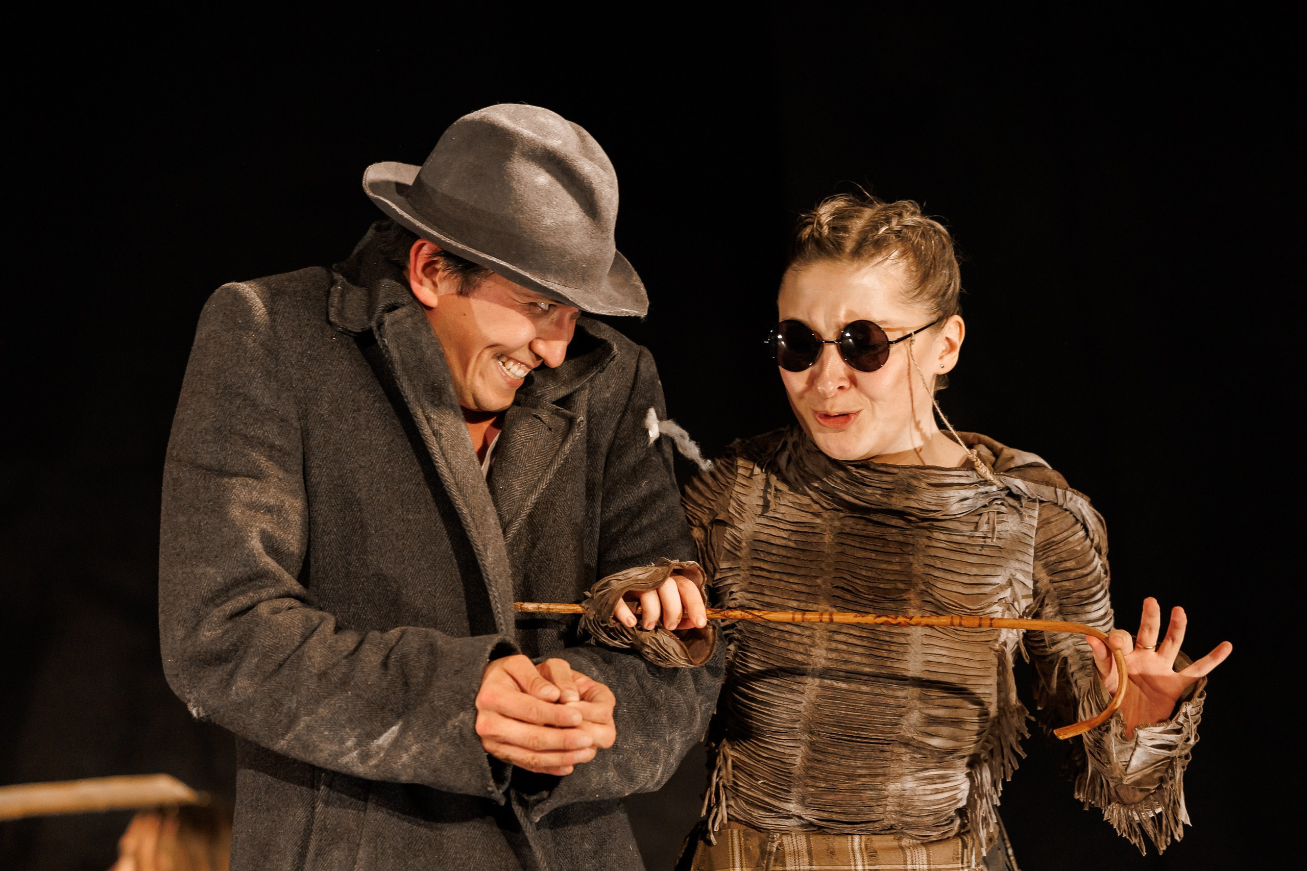 Спектакль «В ожидании Годо» от театра Д. Лица в СПб. Фотограф в Санкт-Петербурге — Сергей Петров