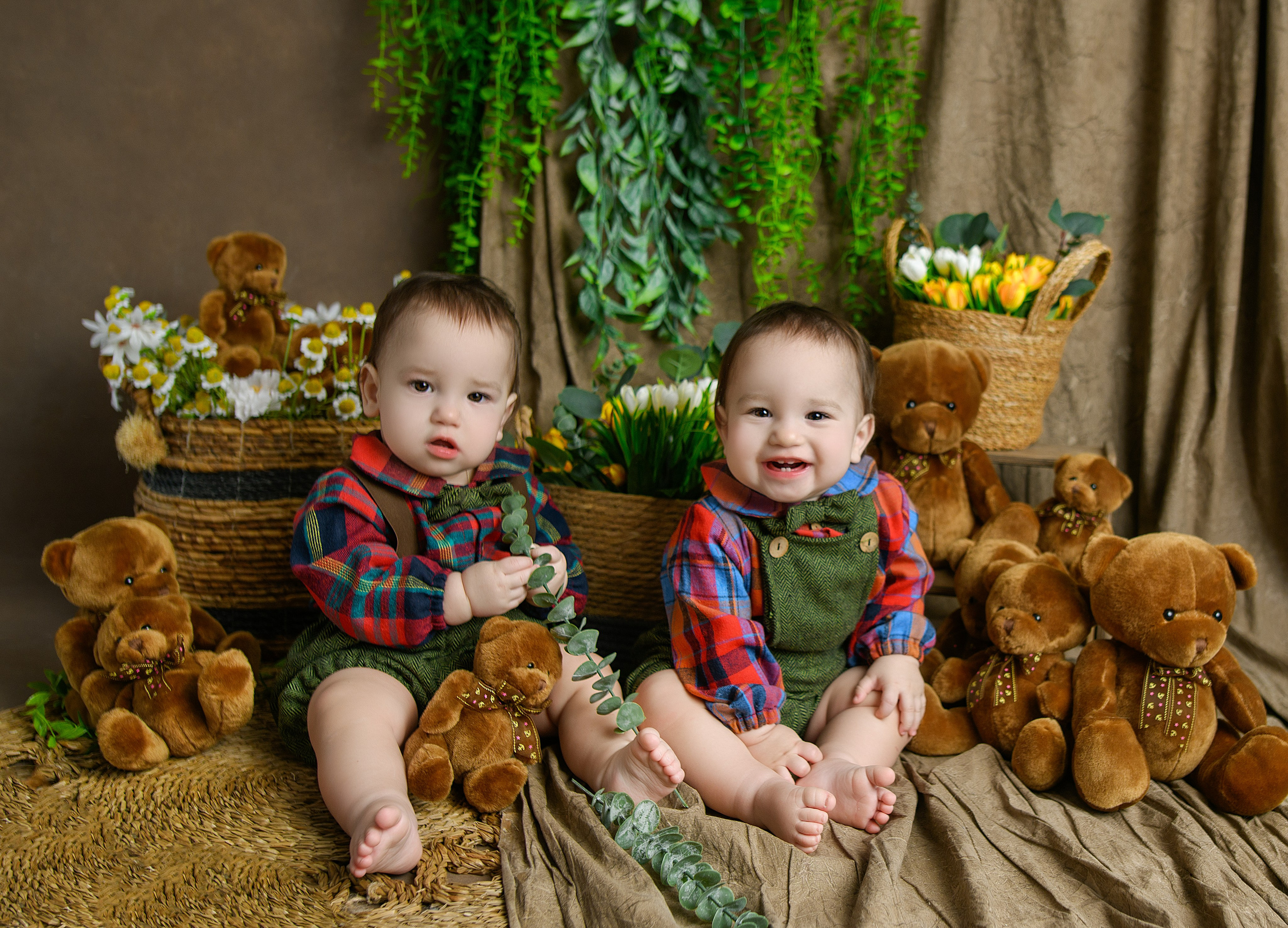 Фотосессия годовалых малышей в Ярославле. Наталья Михайлова Фотограф новорожденных в Ярославле