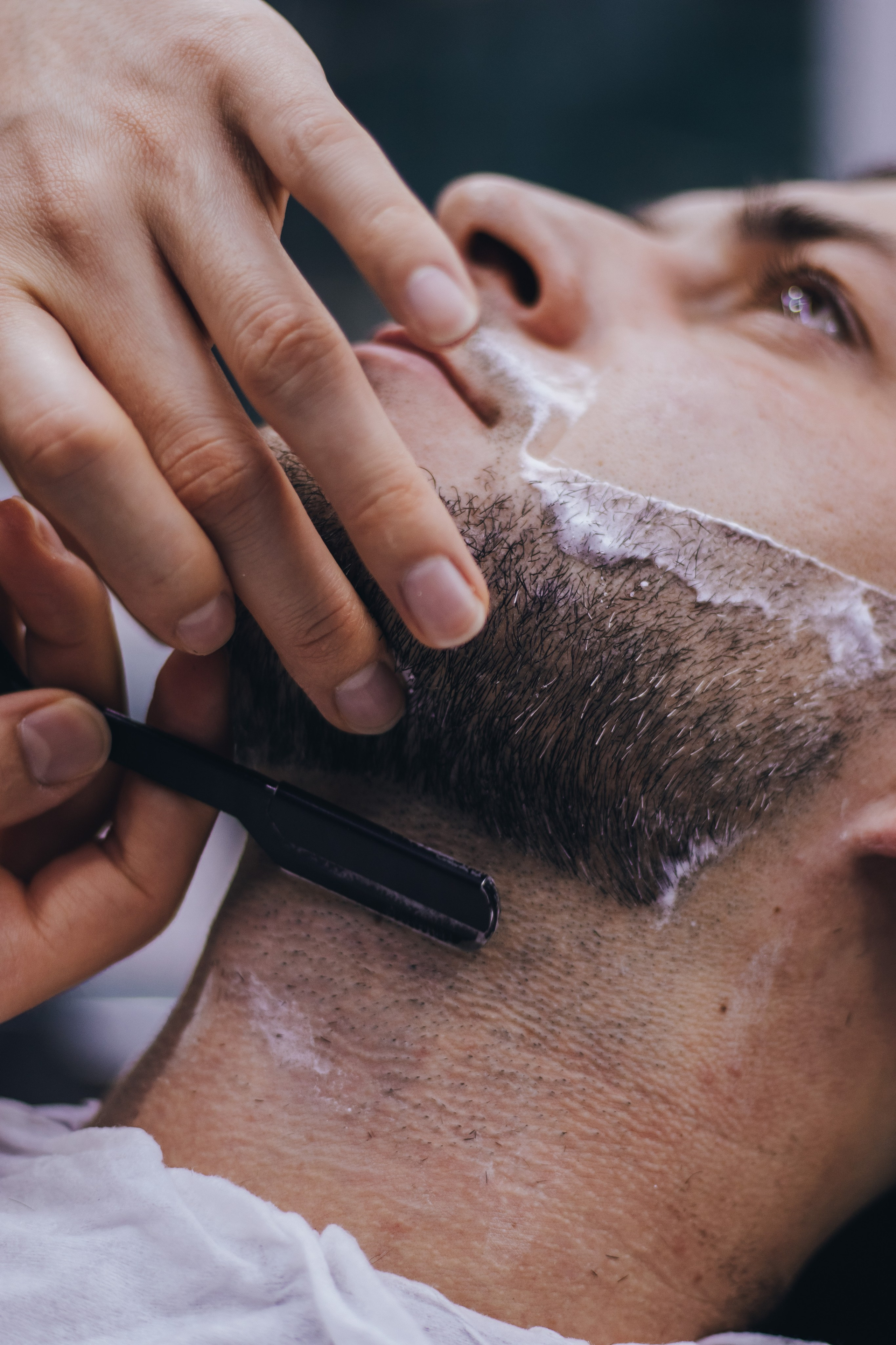 Barbershop Dad. Content shooting. KRIS KRUPINNIKOVA