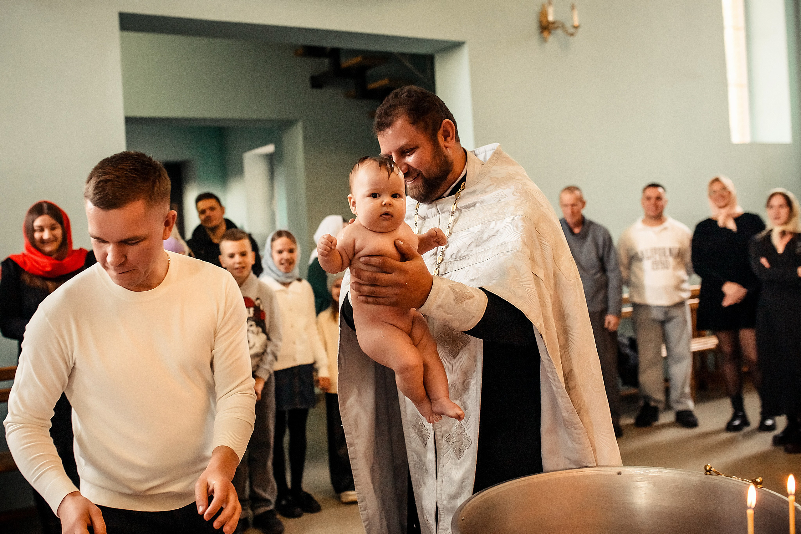 Крещение Верочки