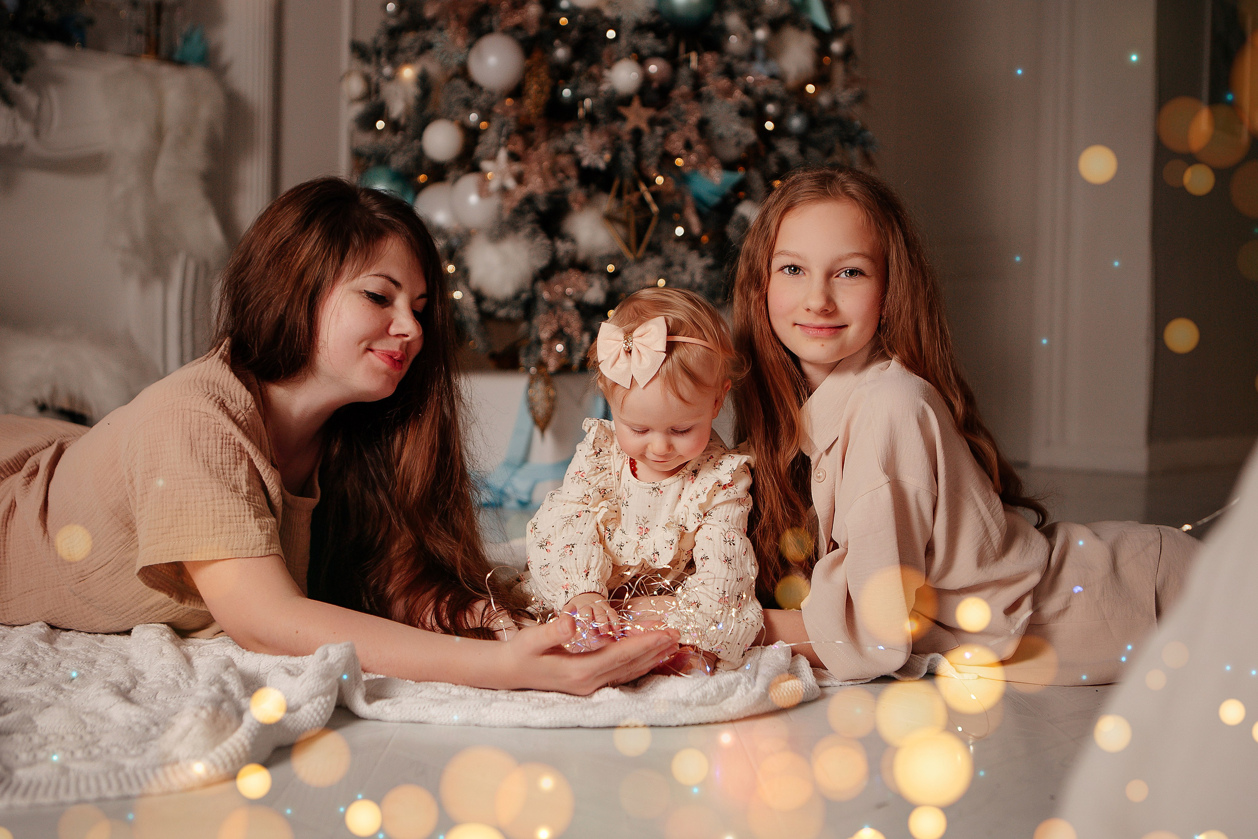 Ольга с семьей. Семейный и детский фотограф в Москве Александра Мак