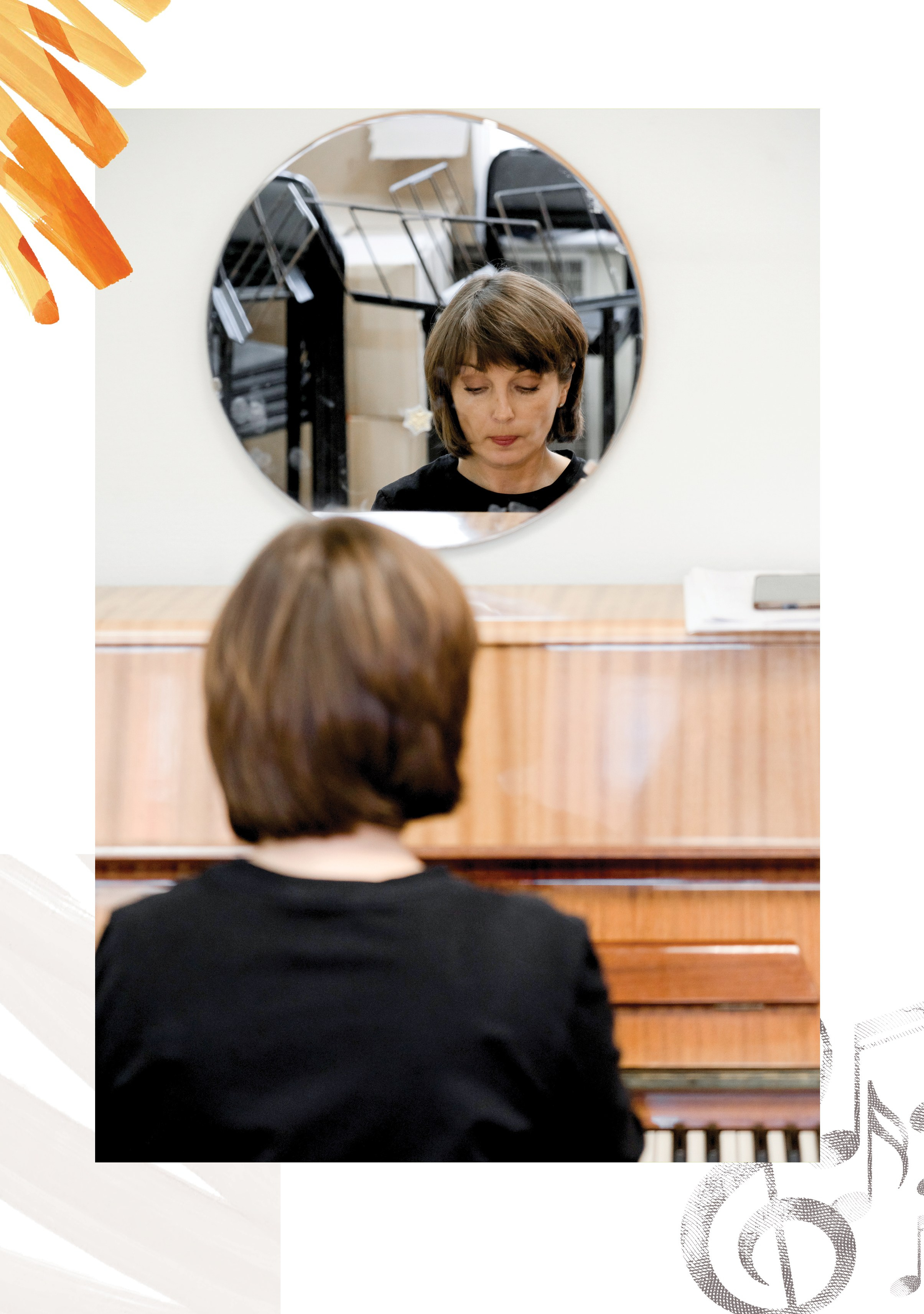 Александра, фортепиано (большой, индивидуальный альбом). Фабрика выпускных альбомов