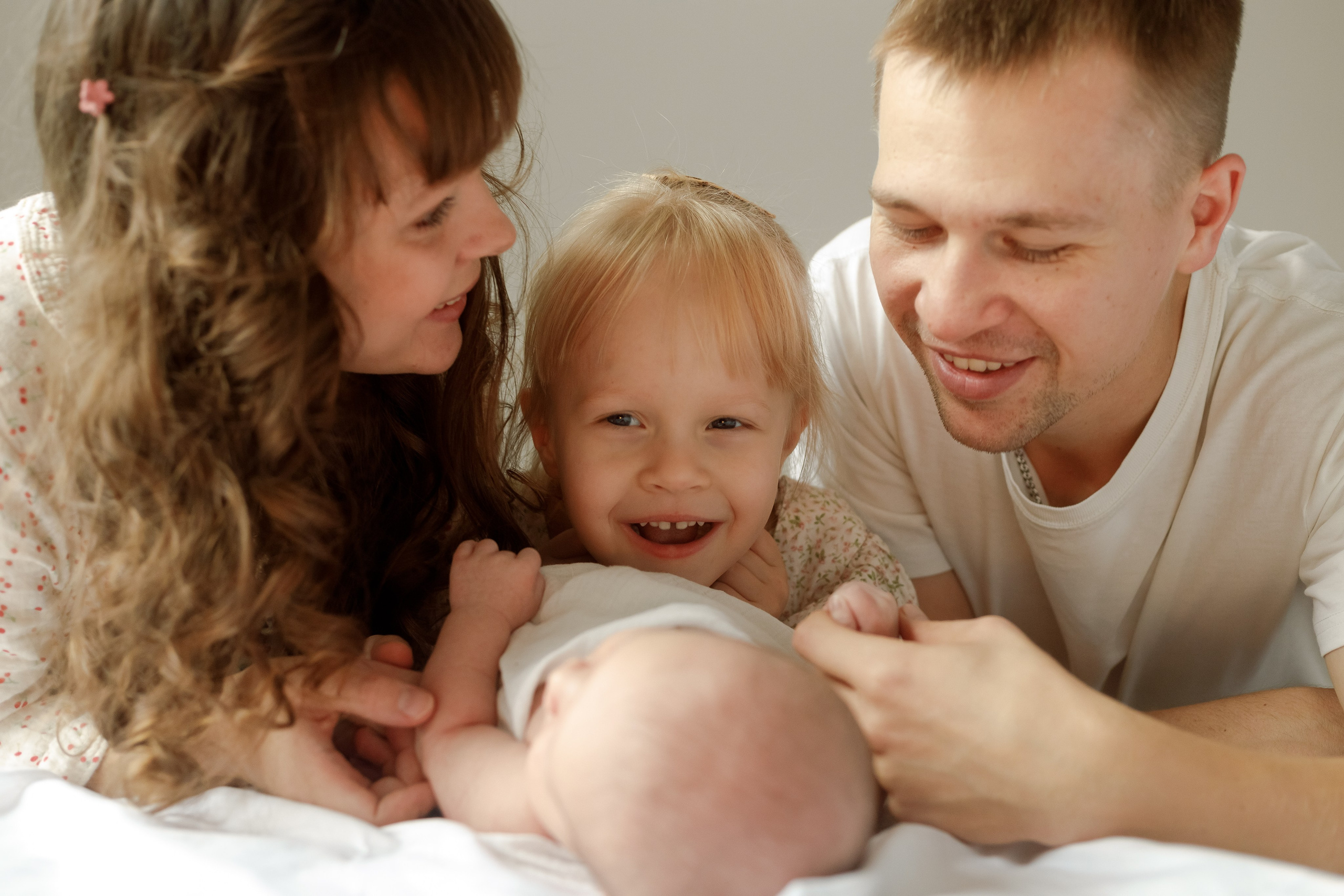 Домашняя семейная съёмка. Фотограф Москва