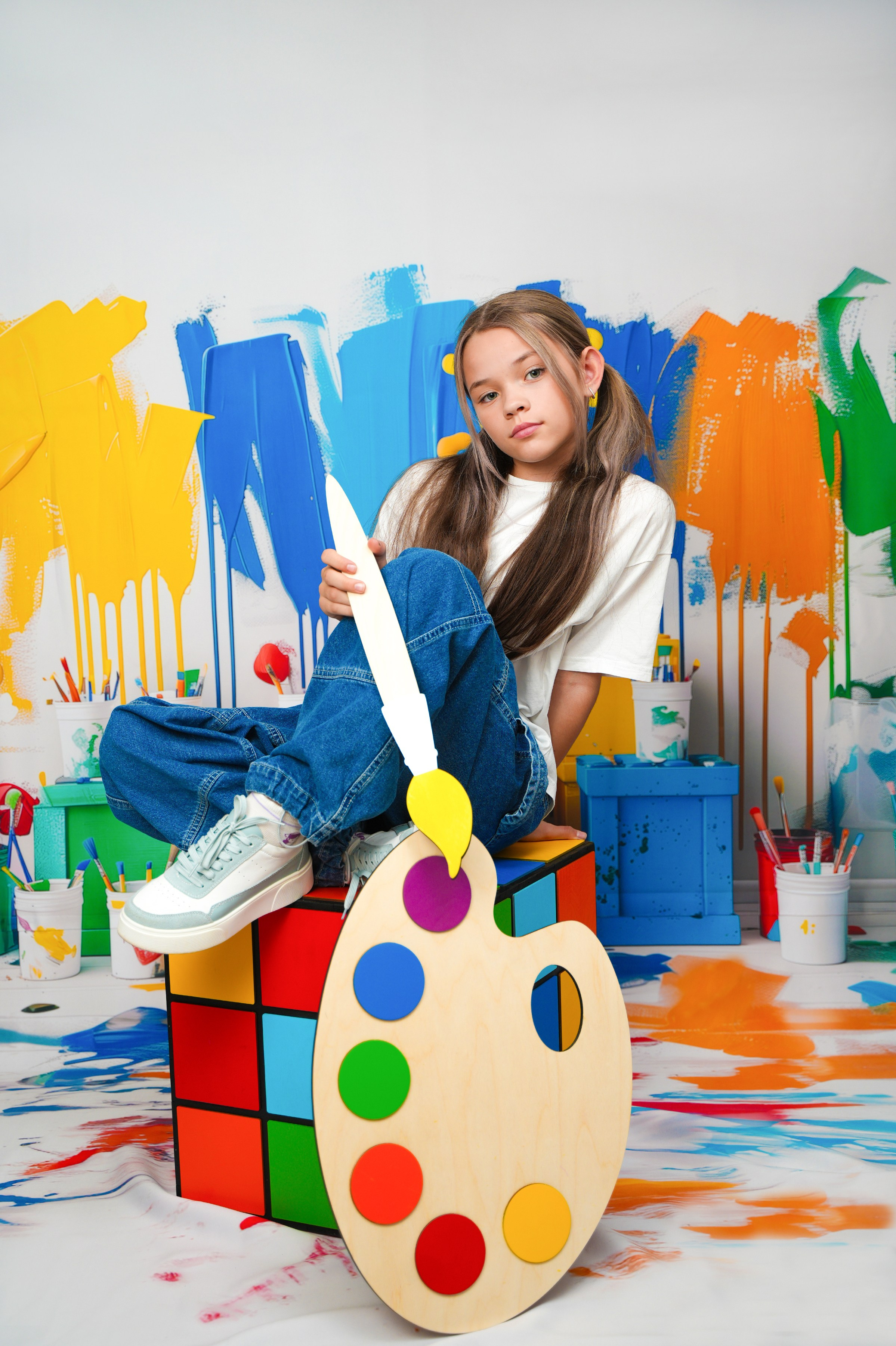 Фон начальные классы. Школьная фотография Поповы