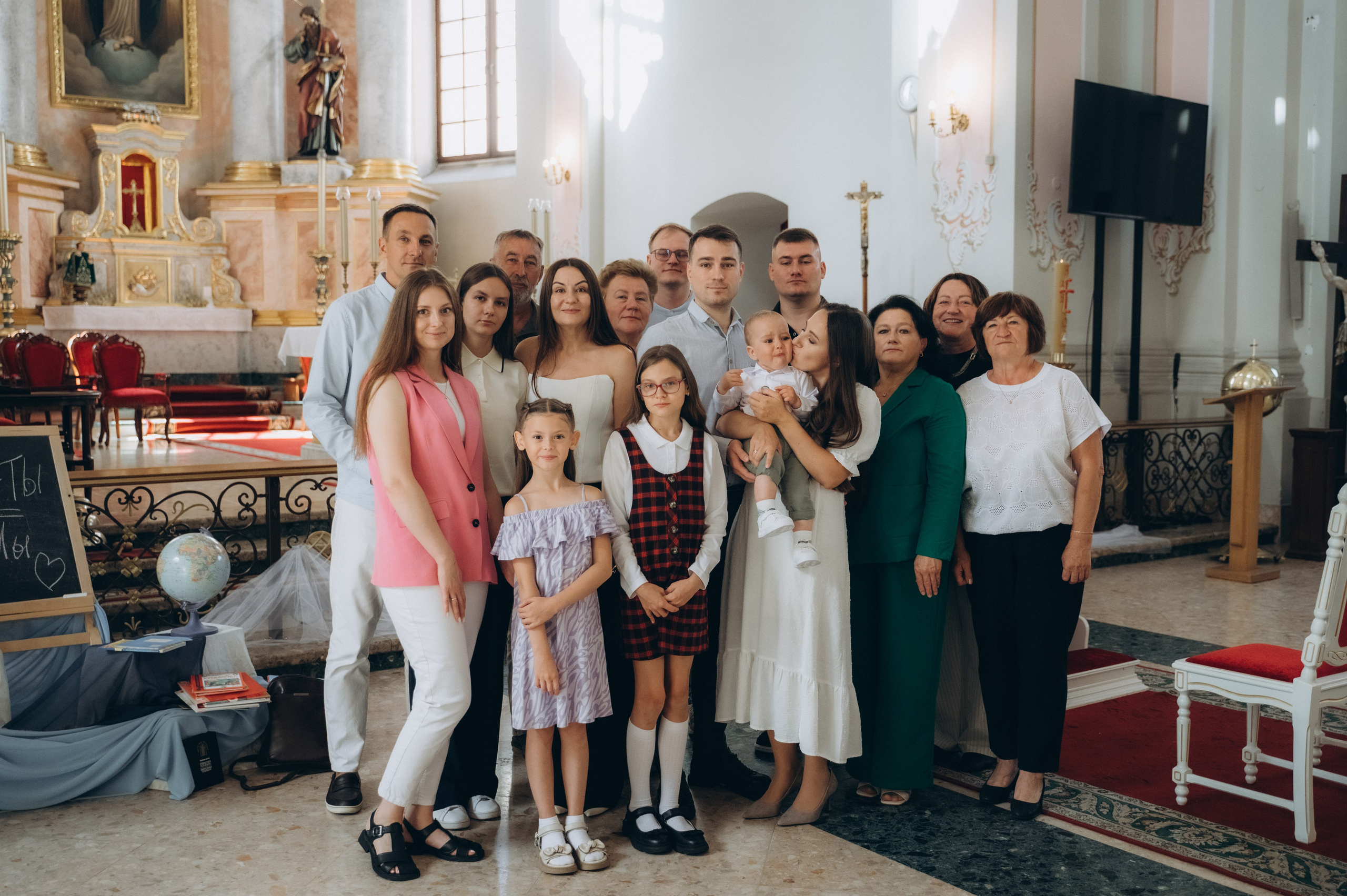 Крещение Александра (Белый Костёл). Семейный фотограф в Минске Дарья Дреко