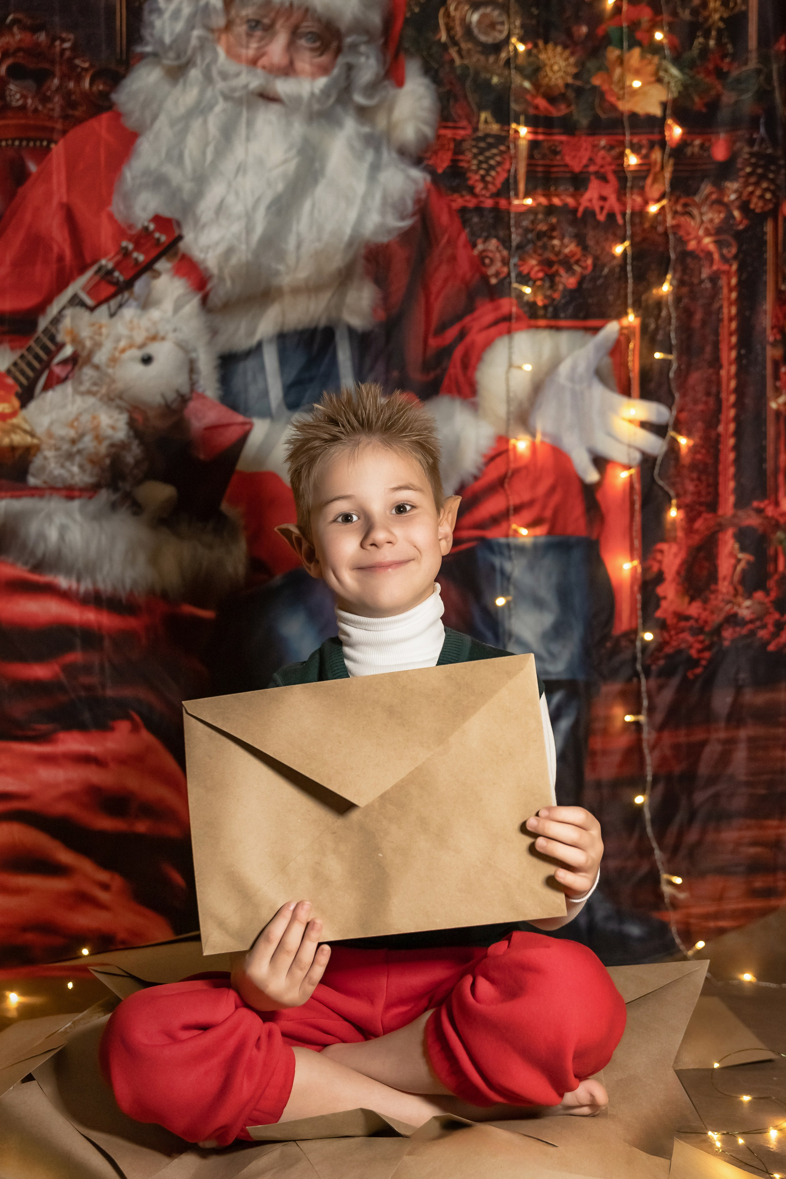 Новогодний портрет. Рыжий Фотограф Иркутск