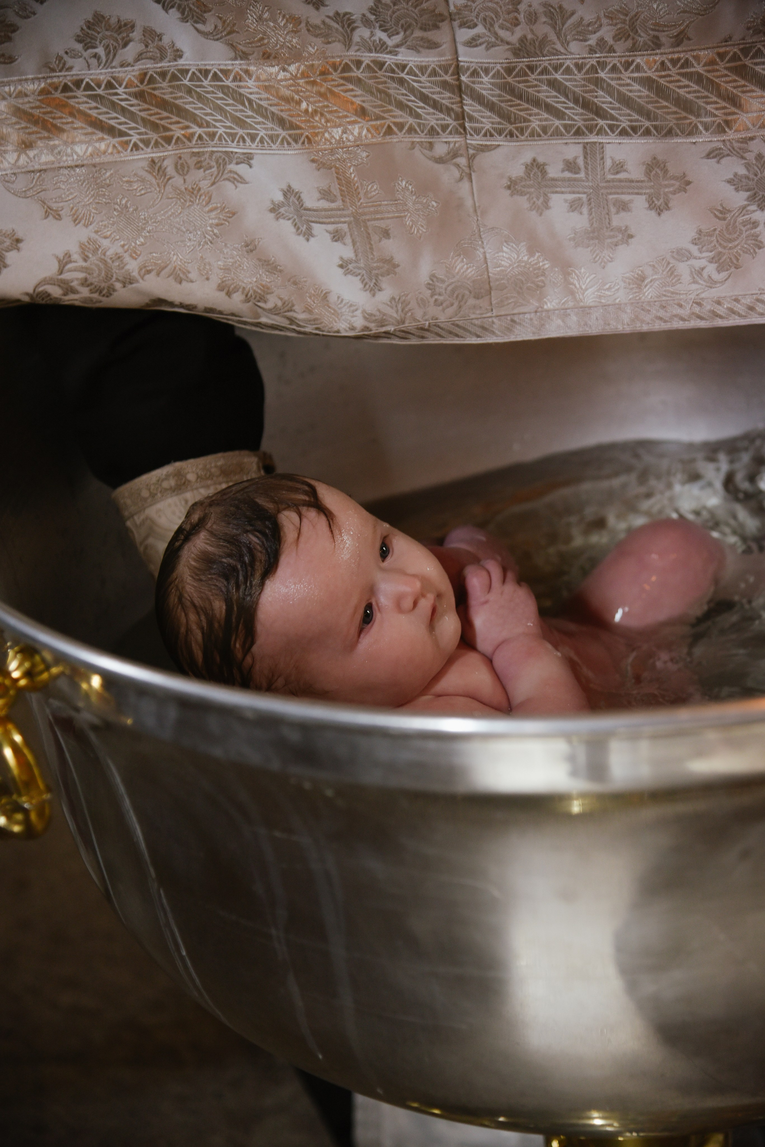 Таинство крещения Виктории. Фотограф Лола Волна, город Москва