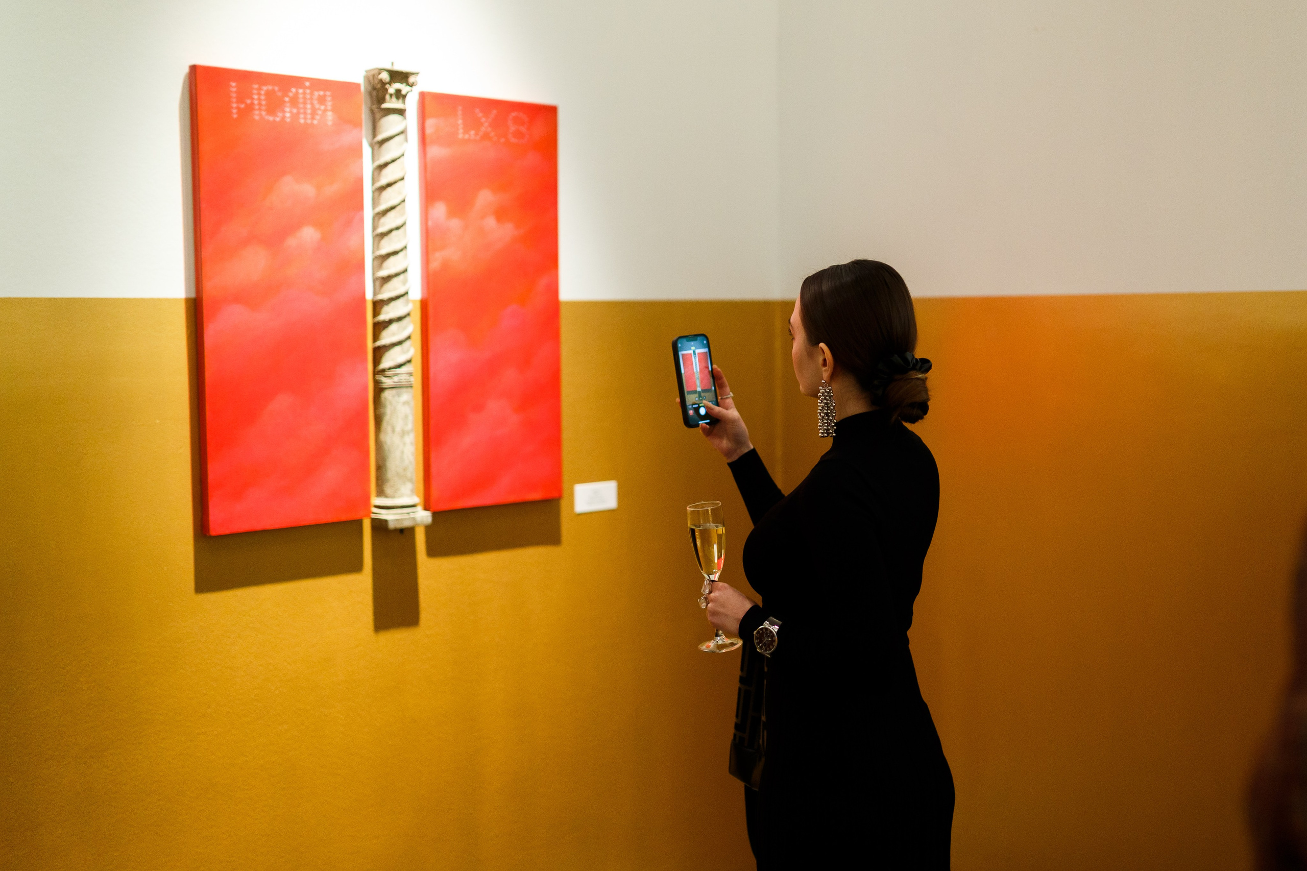 Открытите выставки Небесная География или разбор полетов Андрея Филиппова. Фотограф Иван Недорез