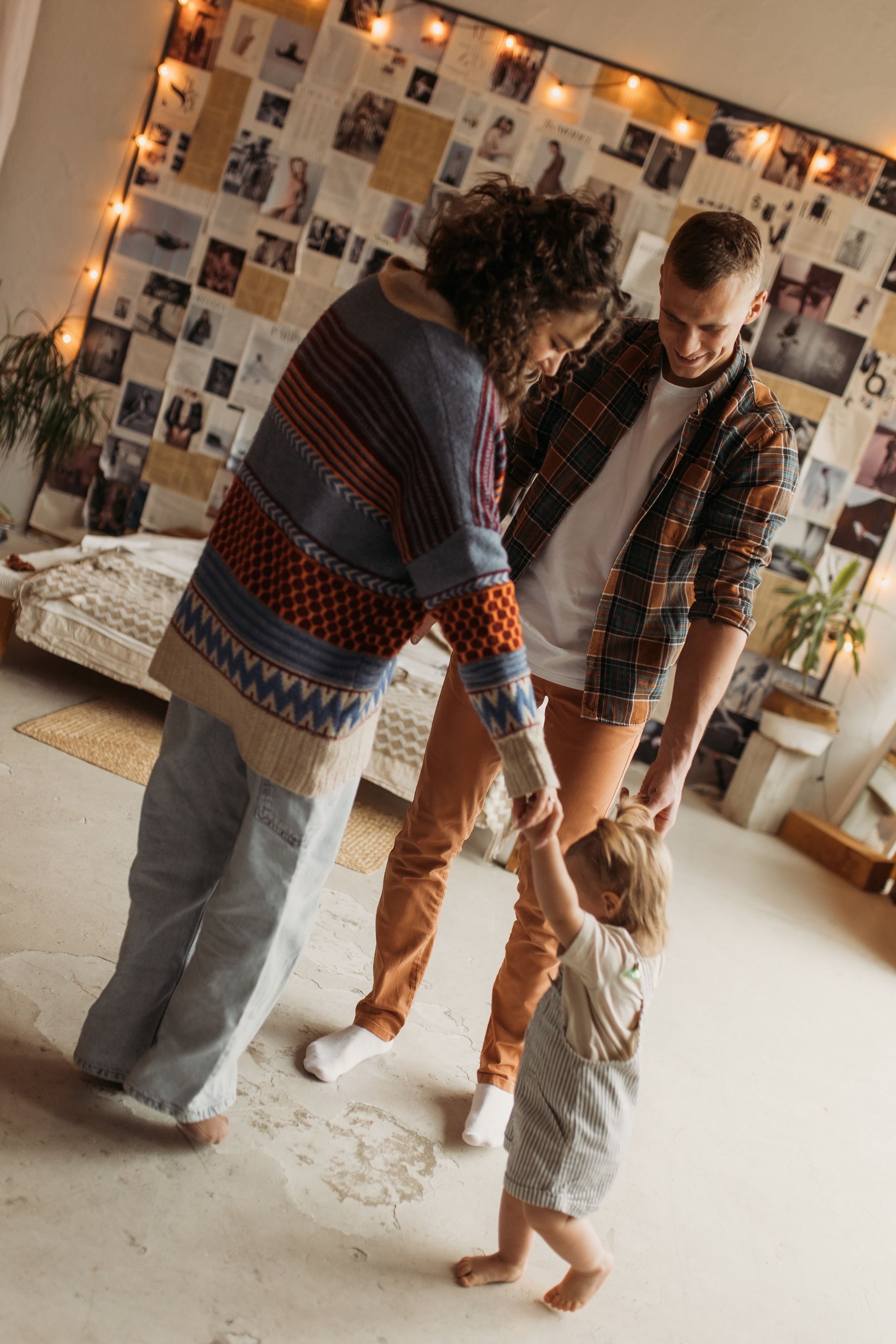 Даша, Андрей и Варечка. Семейный и свадебный фотограф в Москве и Зеленограде Марина Малярова