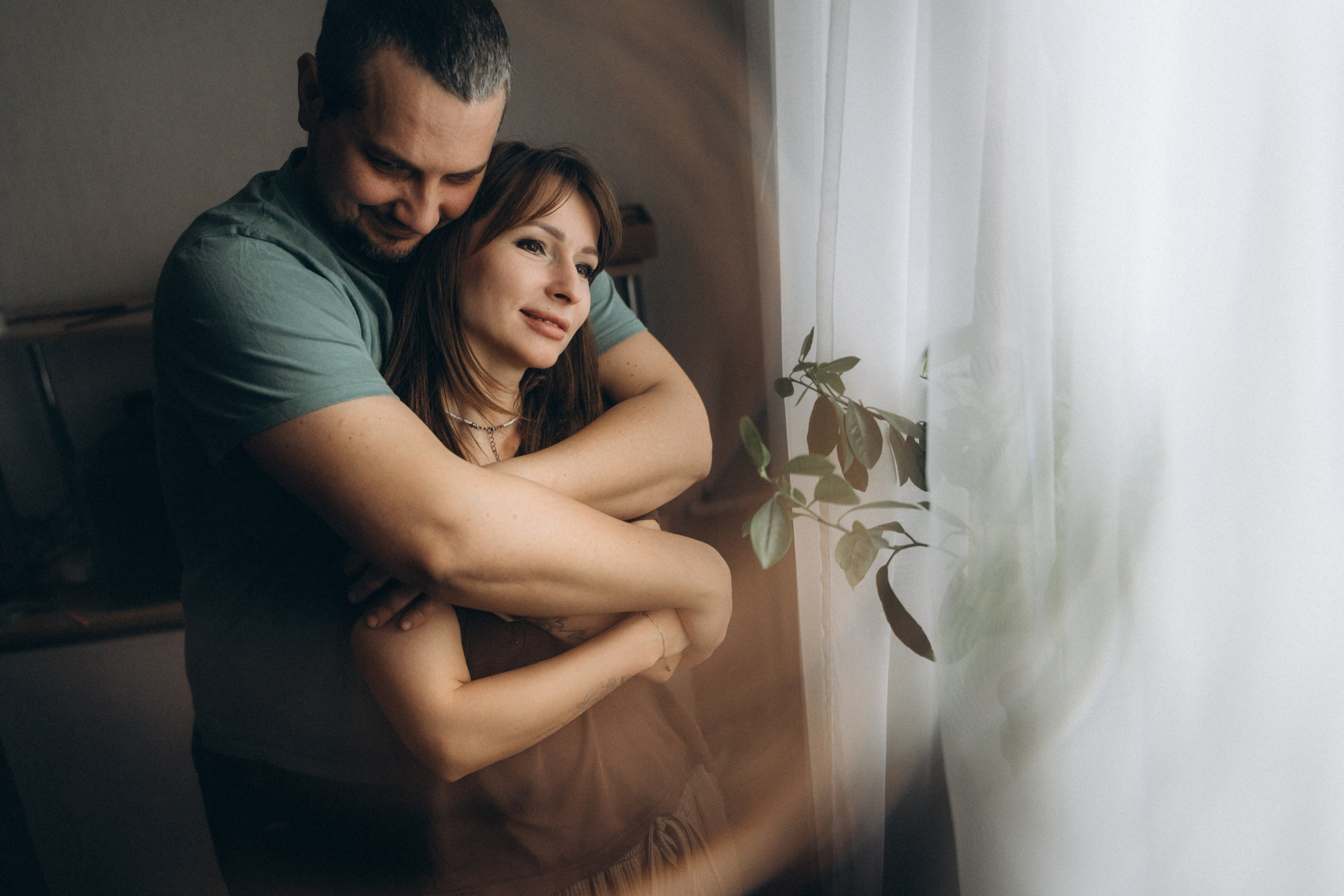 Уютная домашняя фотосессия Любы Димы Веры и Алины. Детский, семейный и ньюборн фотограф в Москве Юлия Шуарт