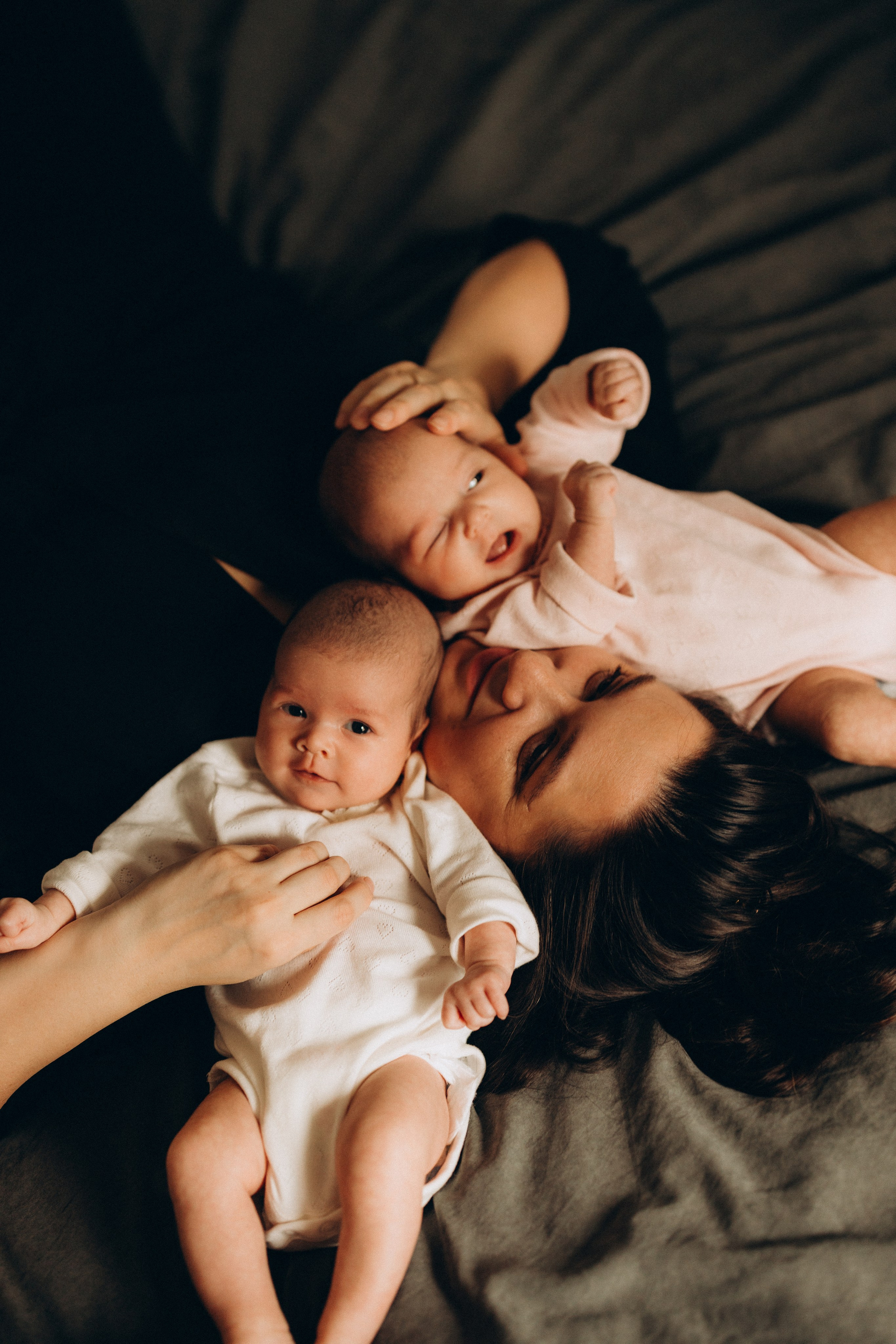 Маша и Варя 2 месяца. Евгения Пелипас