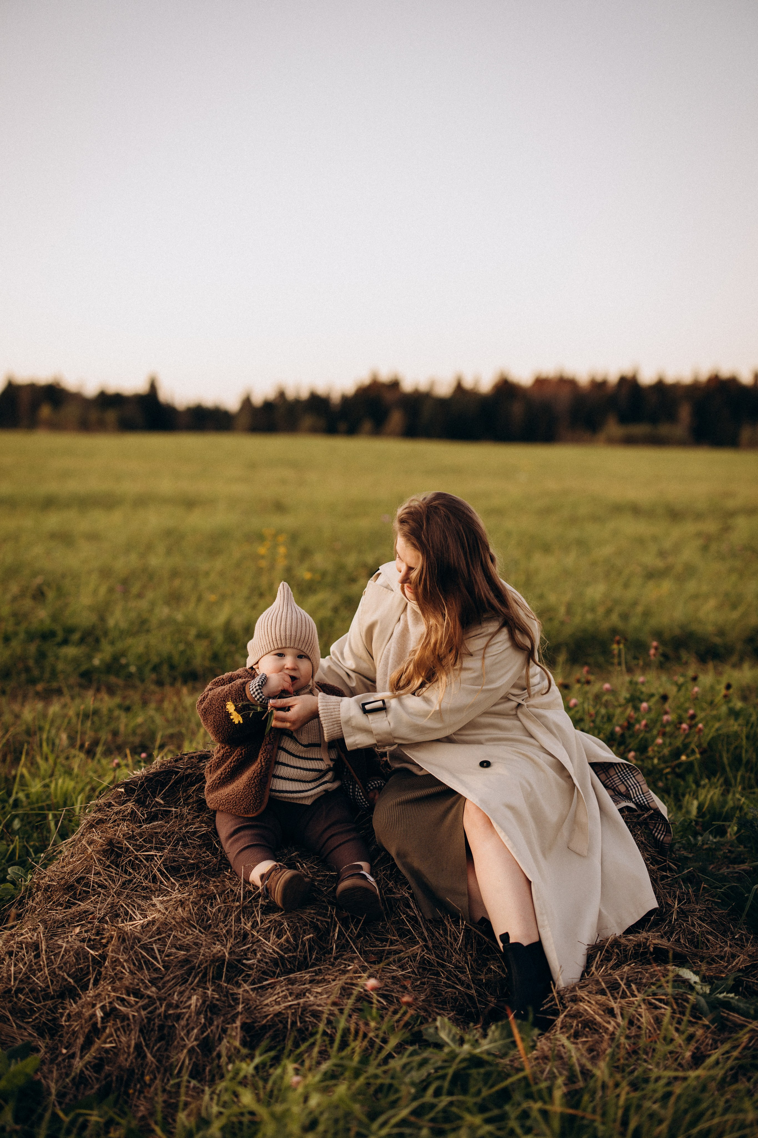 На закате. Евгения Пелипас