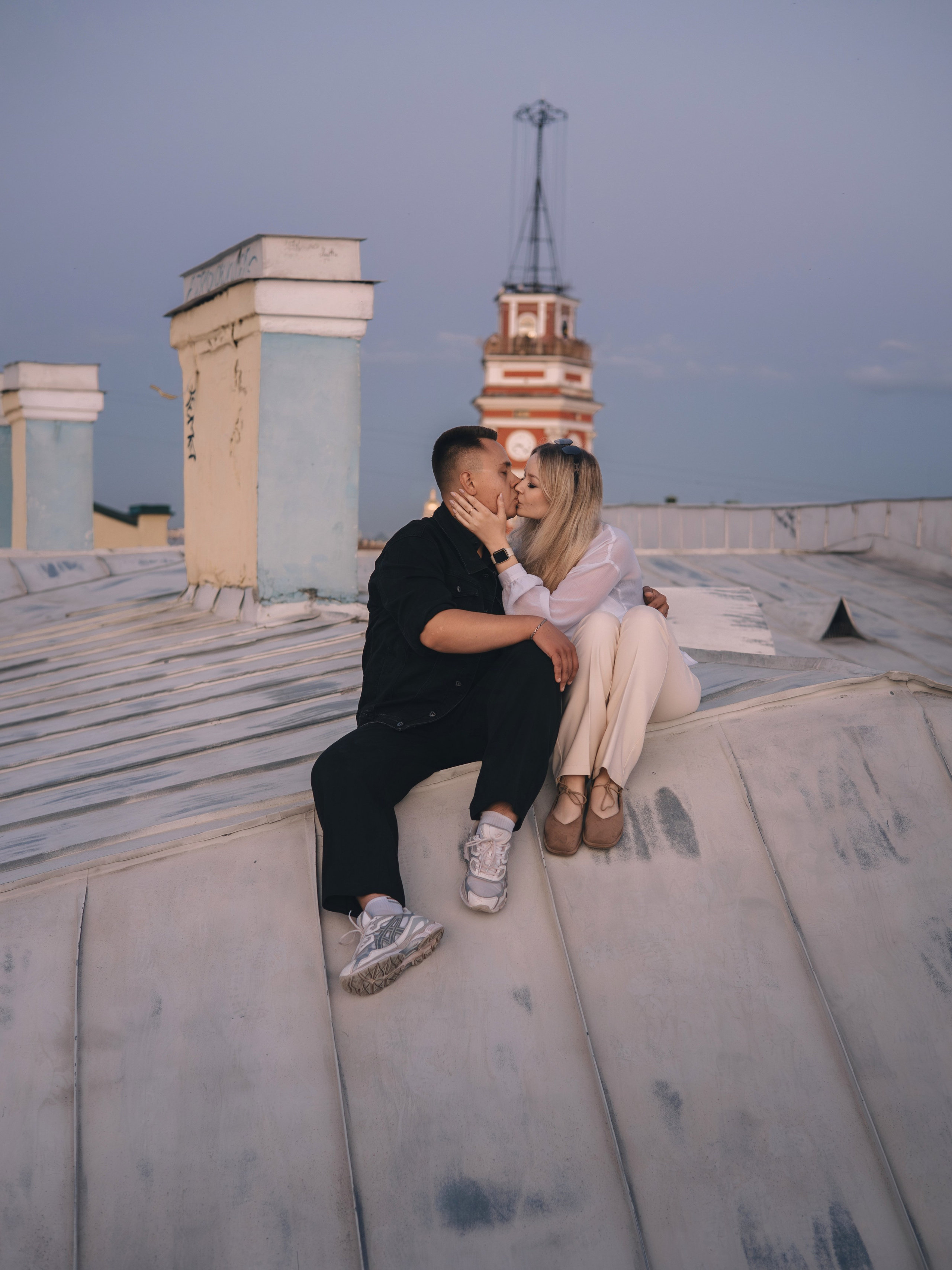 По крышам Питера. Семейный фотограф в Санкт-Петербурге. Запечатление мгновений и ярких воспоминаний в Вашей жизни
