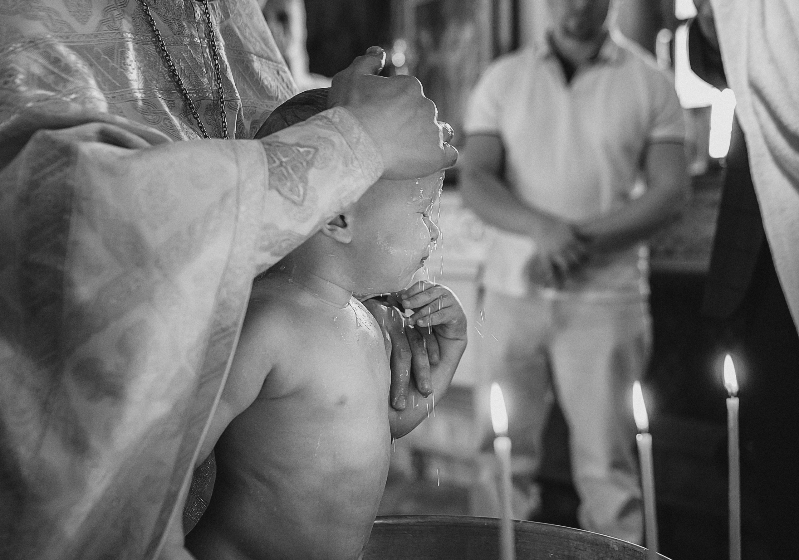 Уара крещение Лазоря Ярослава. Фотограф Алёна Мил