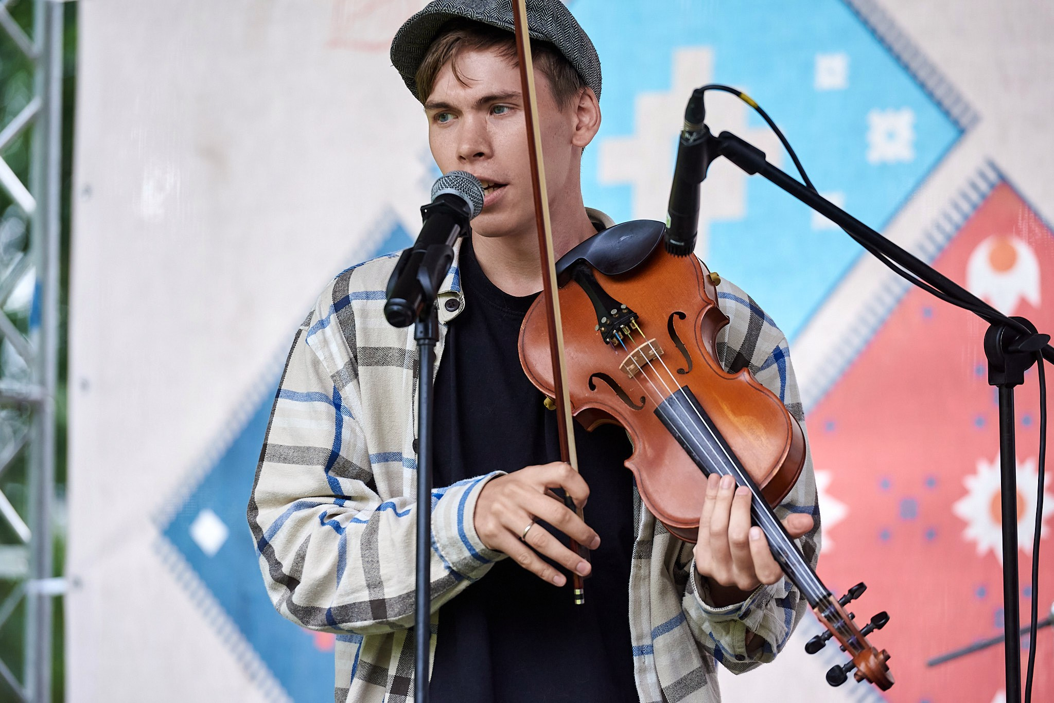 Березовый домик, фестиваль этно музыки. Иван Ступа, репортажный фотограф в Санкт-Петербурге и Ленинградской области