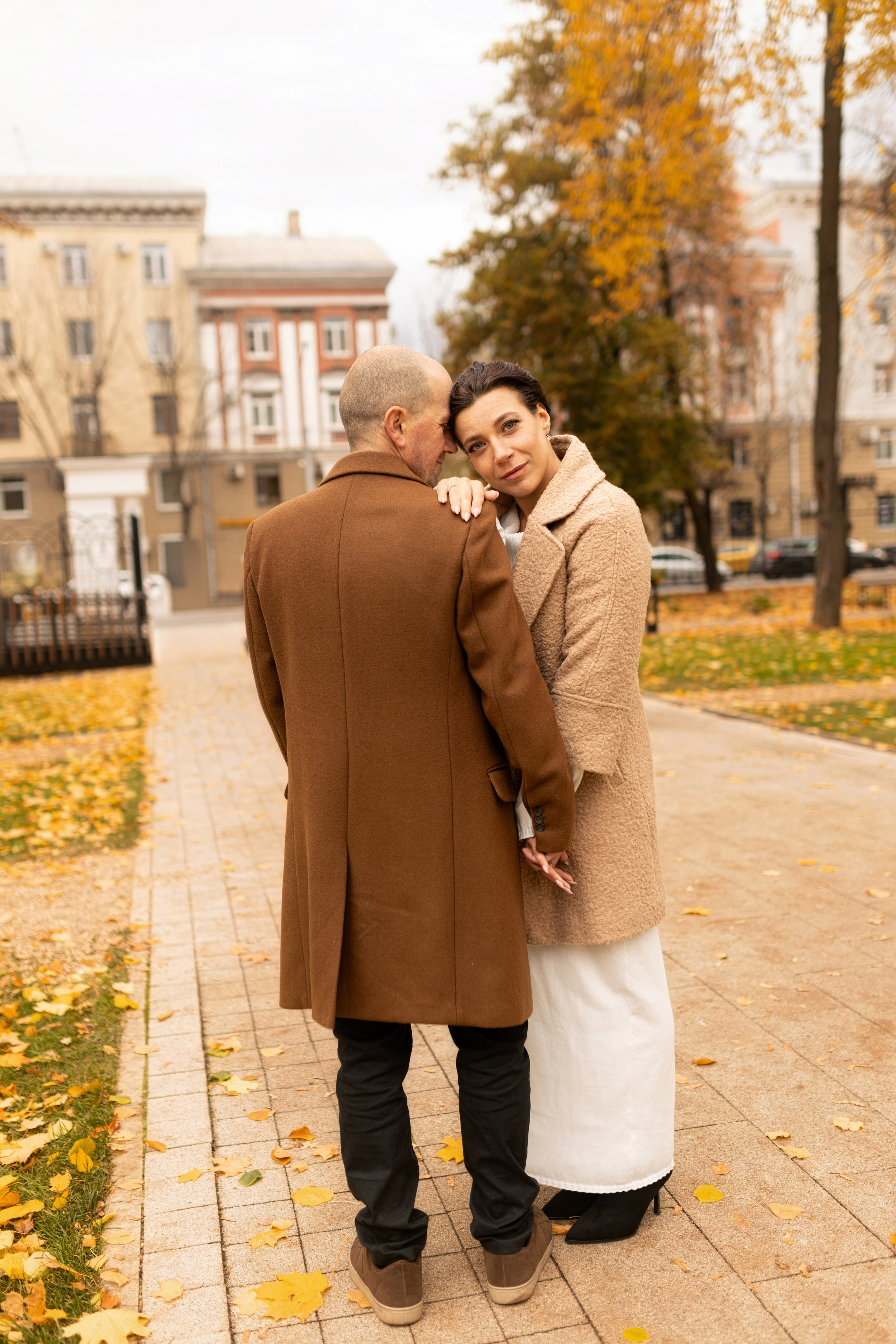 Алексей и Евгения. Свадебная прогулка в позднем октябре. Дмитрий Шульгин, портретный фотограф в Воронеже