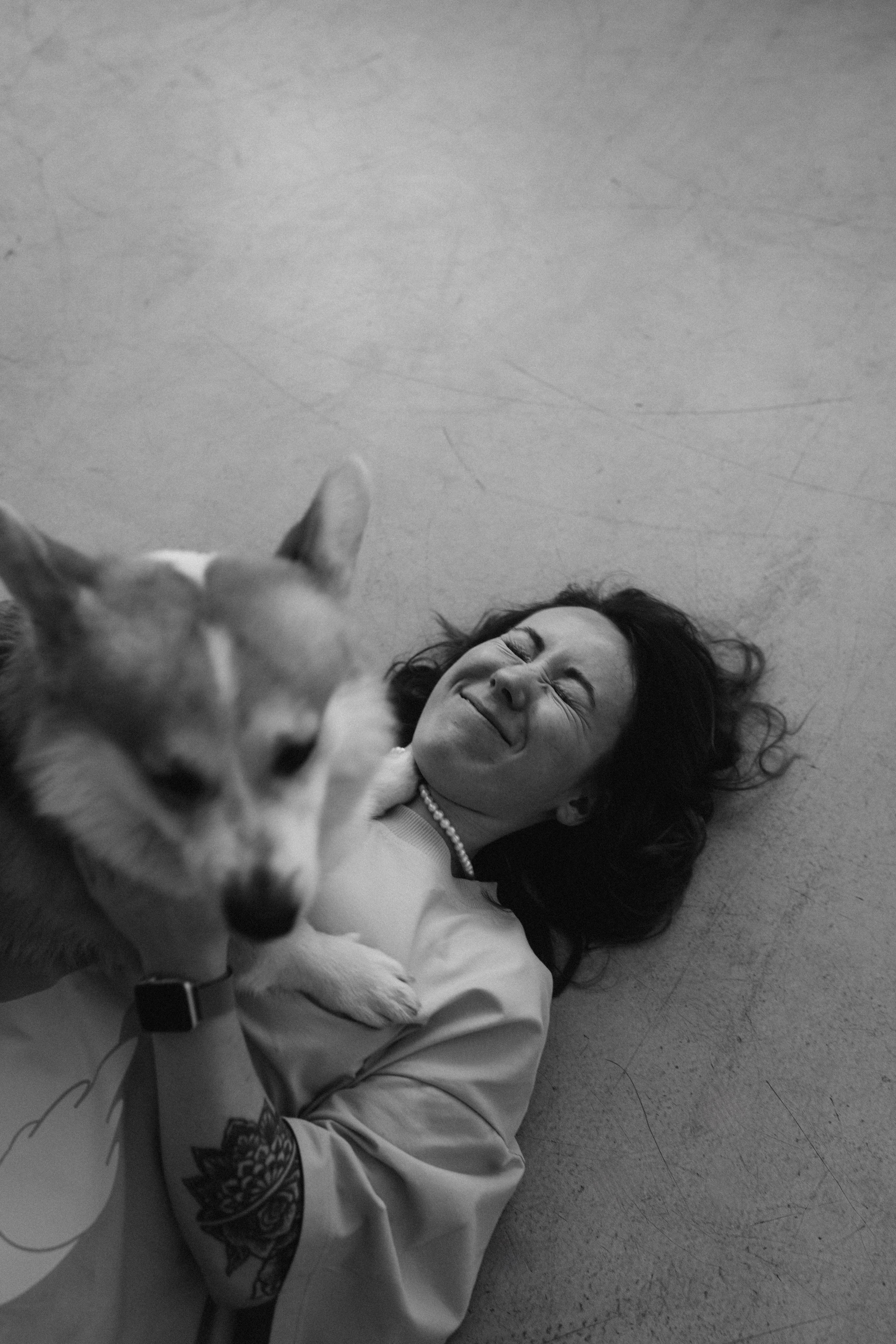 With Dog. Фотограф Батуми | Ксения Кинасова