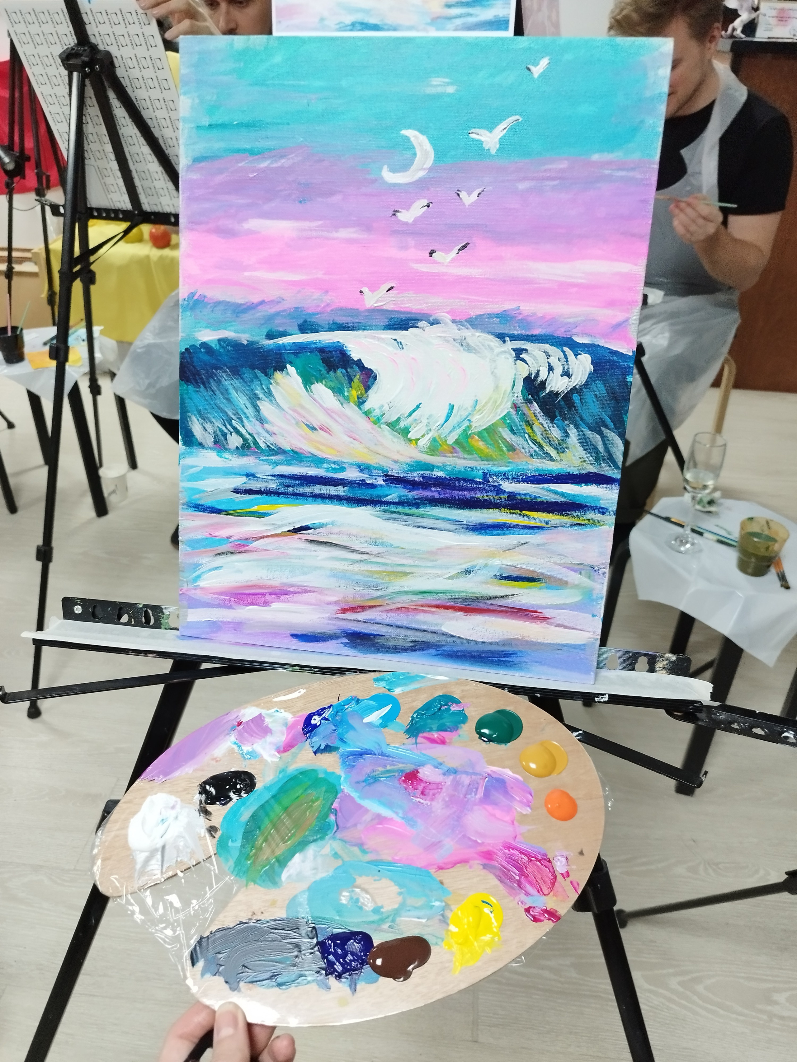 Арт-вечеринки. Арт-вечеринки и мастер-классы в Москве для взрослых и детей